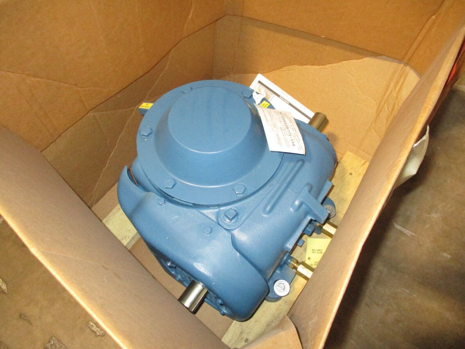 Conedrive Gearbox WFSHV50B775-Y9A Ratio 15:1 1750RPM Input New Surplus