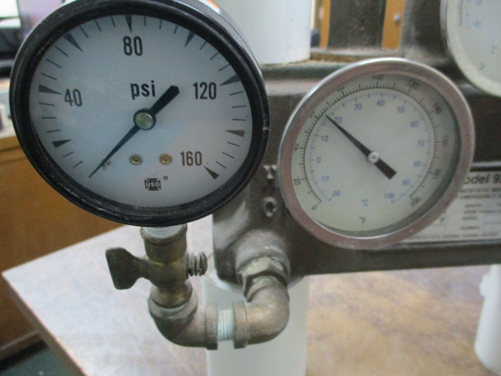 Haws Model 9202 Thermostatic Mixing Valve For Emergency Showers 8334-96 Used