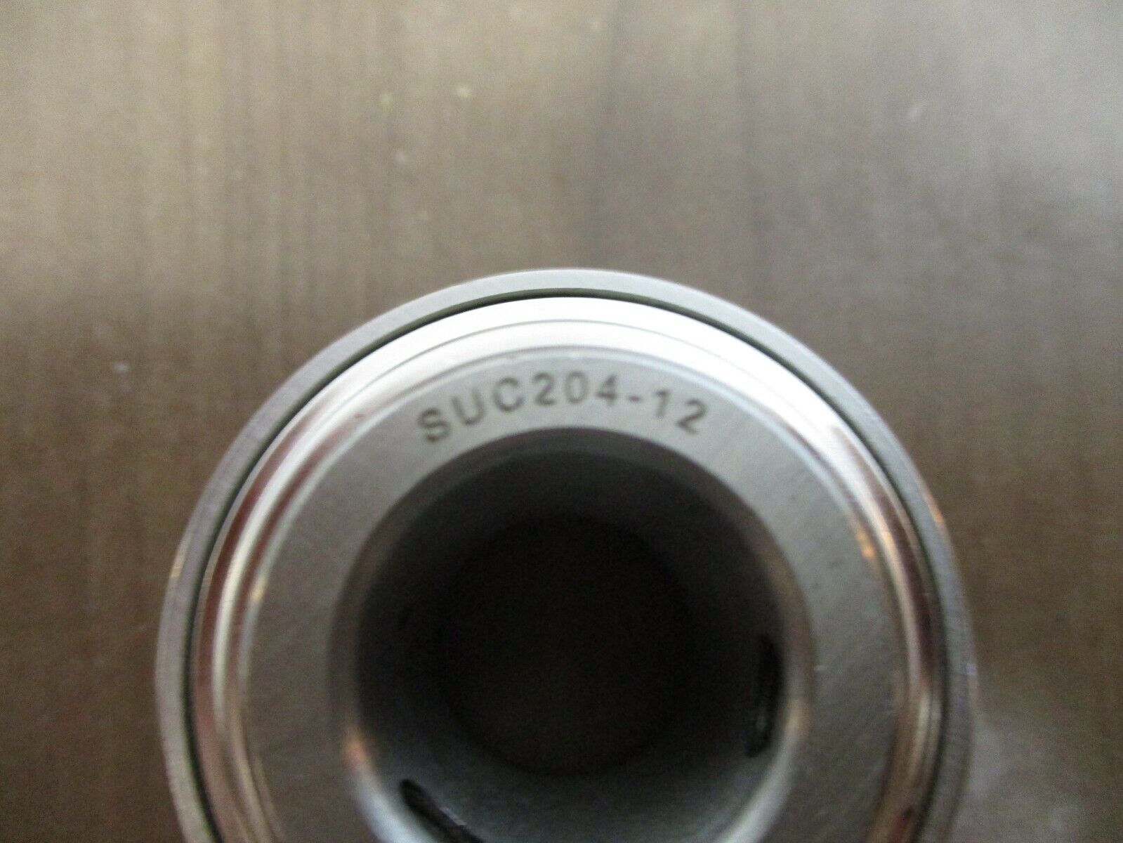IPTCI Stainless Steel Bearing Insert SUC 204 12 3/4" Set Screw Lock  New Surplus