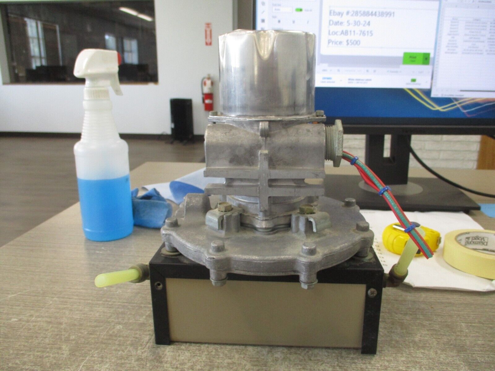 ASCO Tri Point Pressure Switch W/Level Control SC20D/TB0511 Flow: 1-1.5 S.C.F.H.