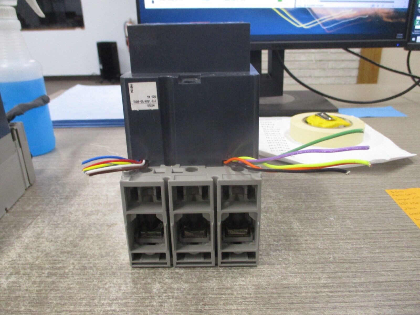 Merlin Gerin Compact Circuit Breaker NSF250 H 250A 600Y/347V 50/60Hz Used