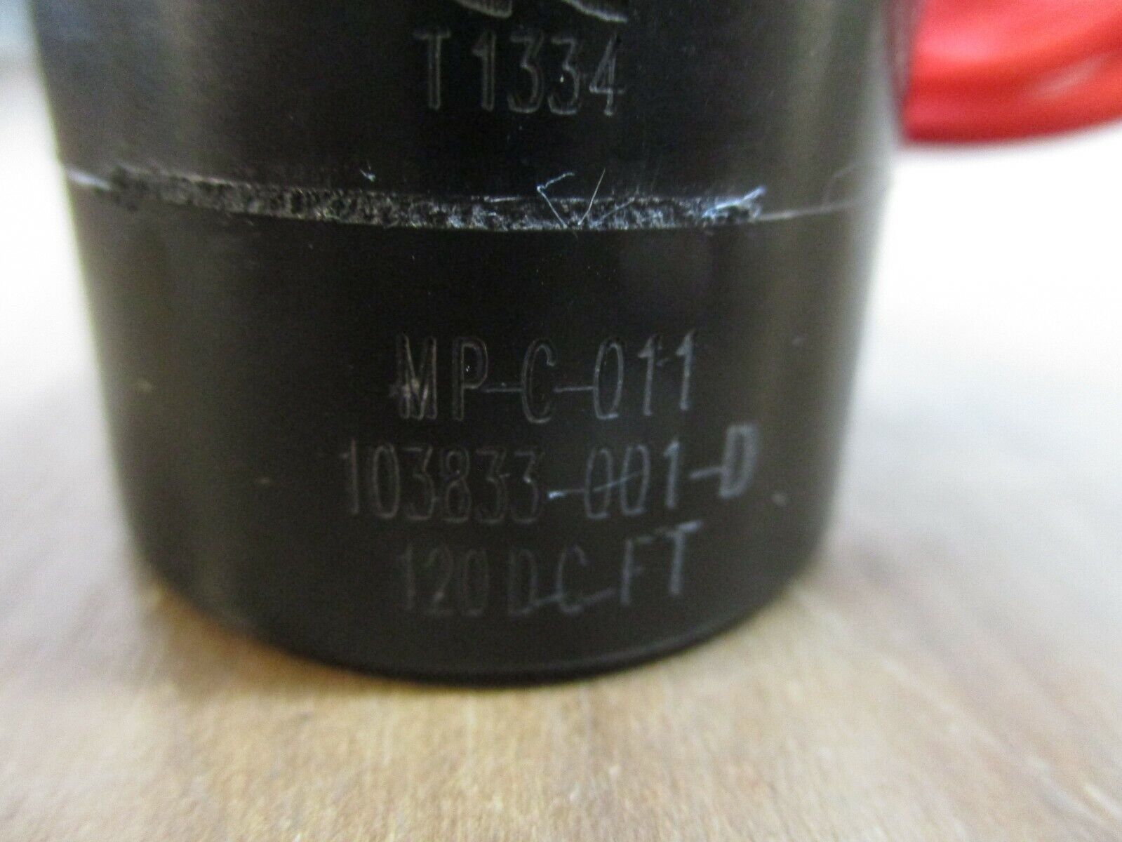 Asco Red Hat Solenoid Coil 103833001D 120V New Surplus