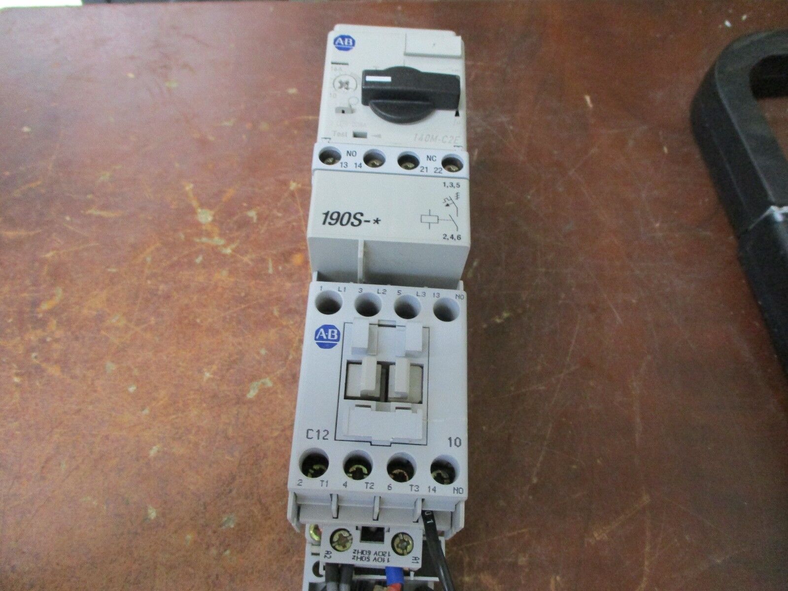 Allen-Bradley Compact Starter 190S-BND2-CC16C 25A 600V Trip: 10-16A Used