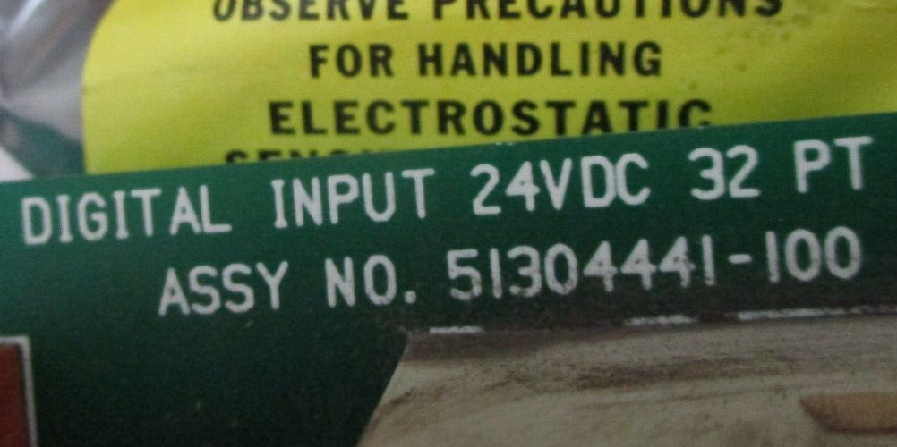 Honeywell Digital Input Module Assembly 51304441-100 24VDC 32PT Used