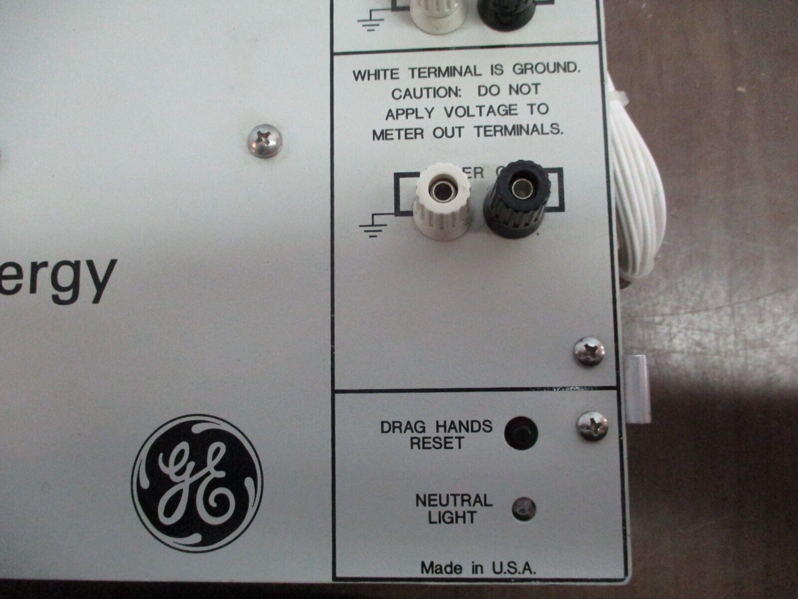 GE GE-2011C Voltage Regulator Control GE-2011C-6SL S/W: D-0146-08.02.03 Used