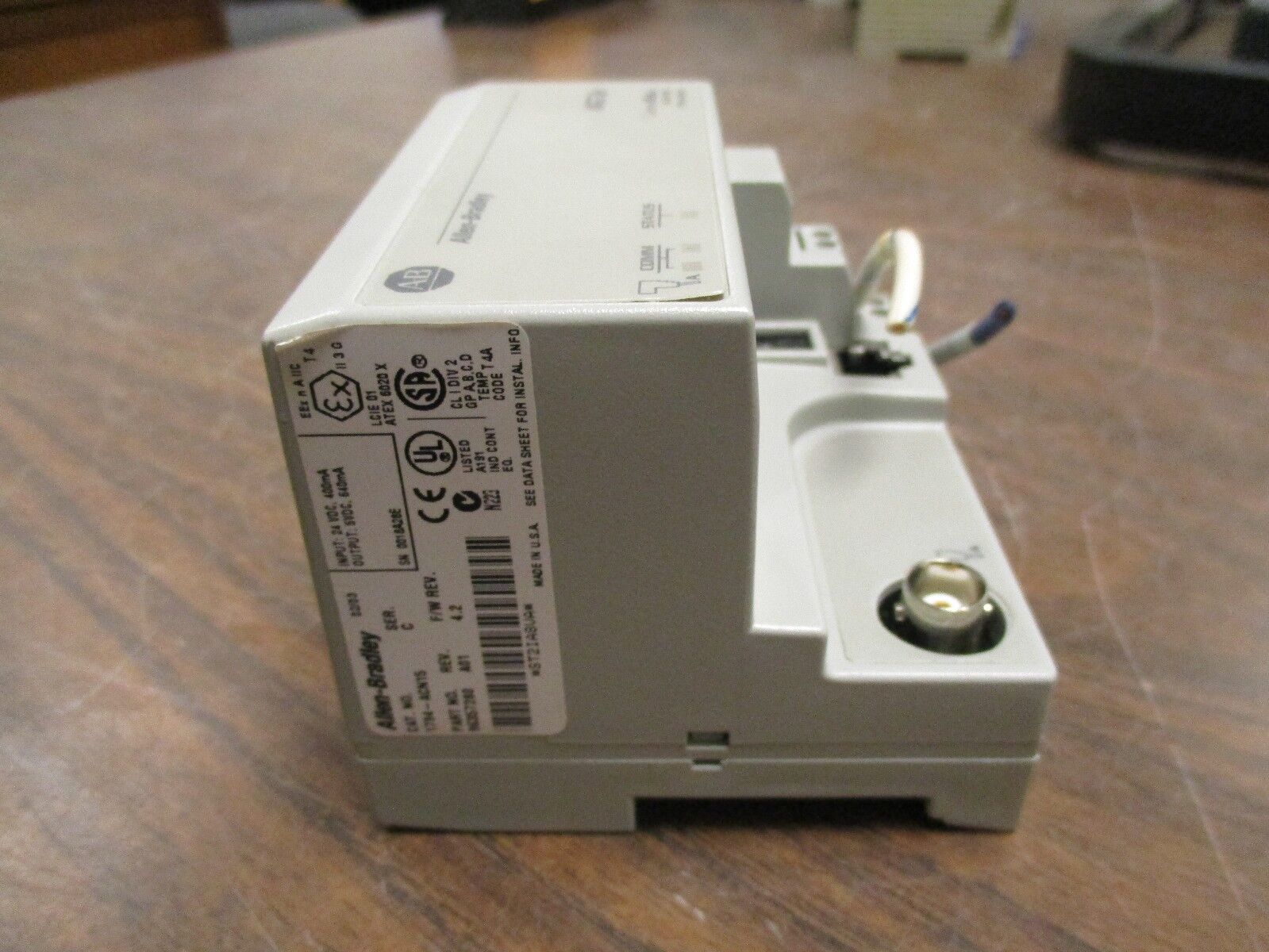 Allen-Bradley Flex I/O ControlNet Adapter 1794-ACN15 Rev A01 F/W Rev: 4.1 Used