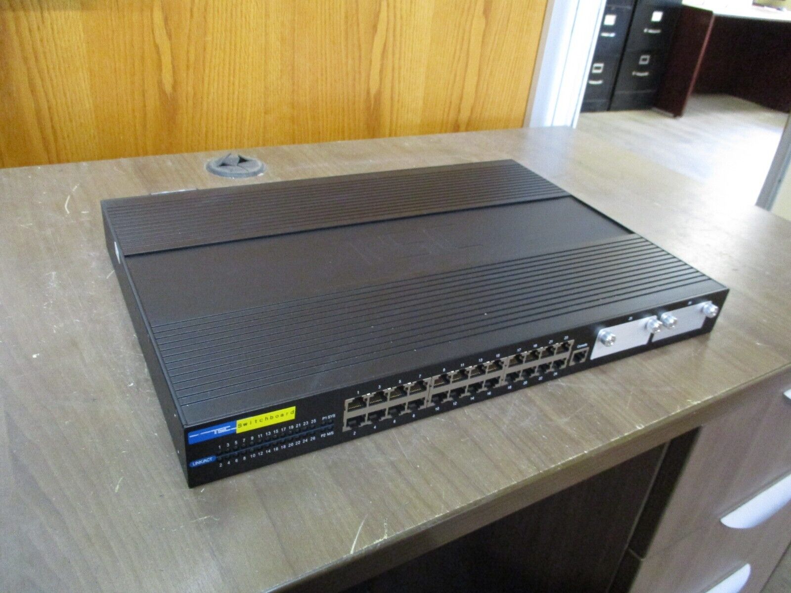 TSC Industrial Ethernet Switch Carat20B-24TX Ver. 1.00.0 TX Port: 24, RJ45 24VDC
