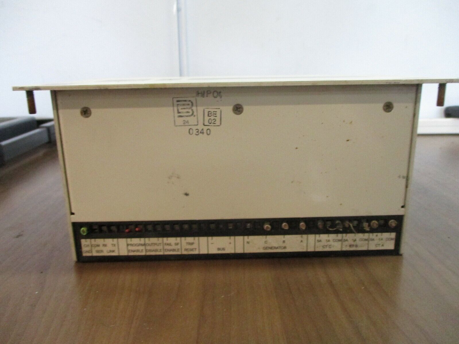 Basler BE3-GPR Generator Protective Relay BE3-GPR-P1B0NF Power: 12-24VDC 6.5W