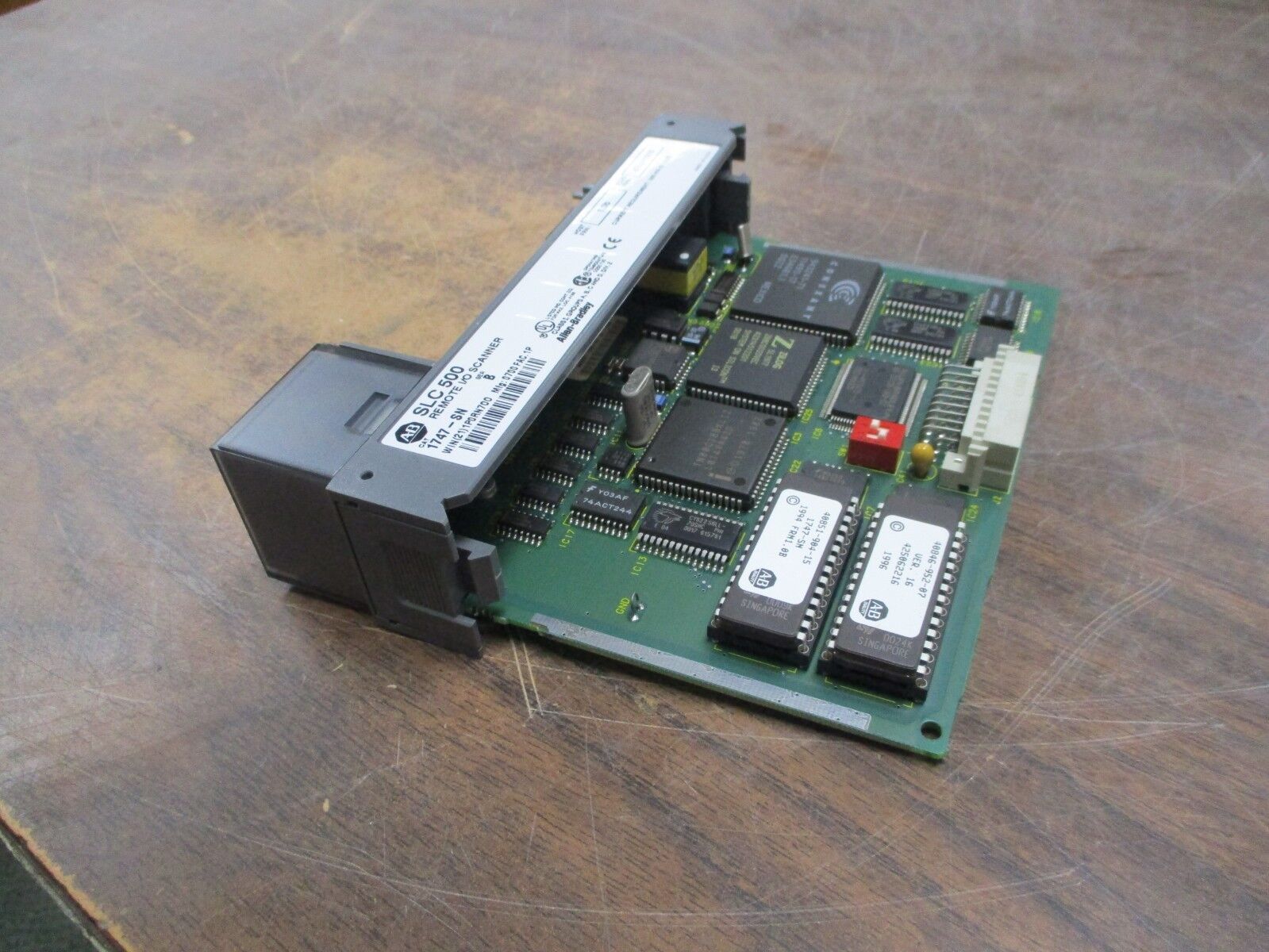 Allen-Bradley SLC500 Remote I/O Scanner 1747-SN Ser. B Host FRN:1.0b Used