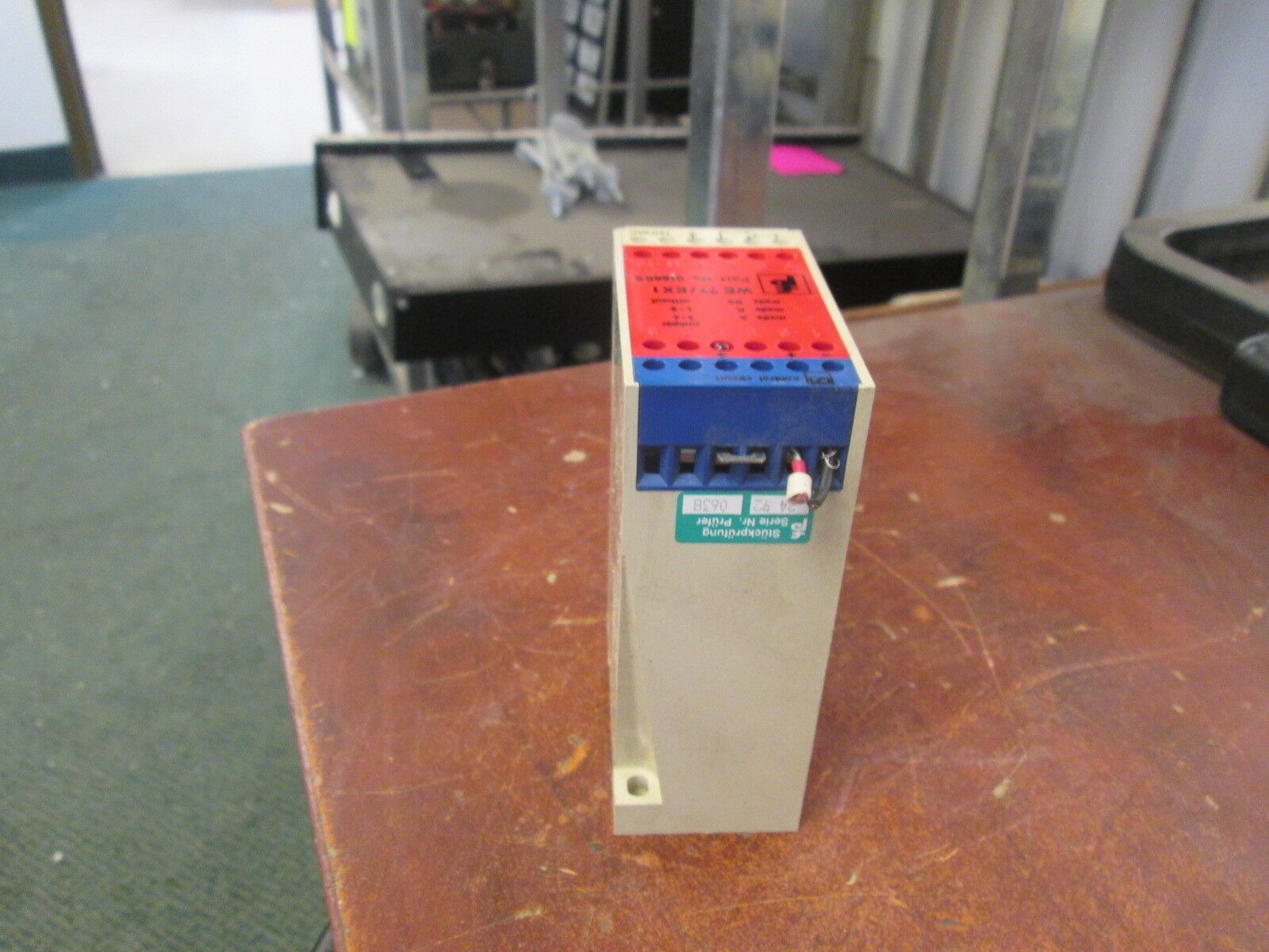 PepperL + Fuchs Isolation Amplifier Switch WE77/EX1 Used