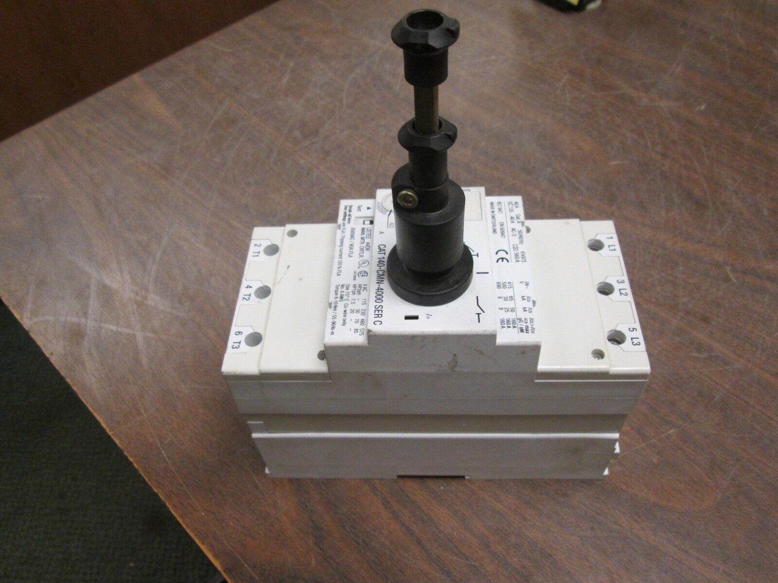Allen-Bradley Manual Starter 140-CMN-4000 Range: 25-40A 600V Used