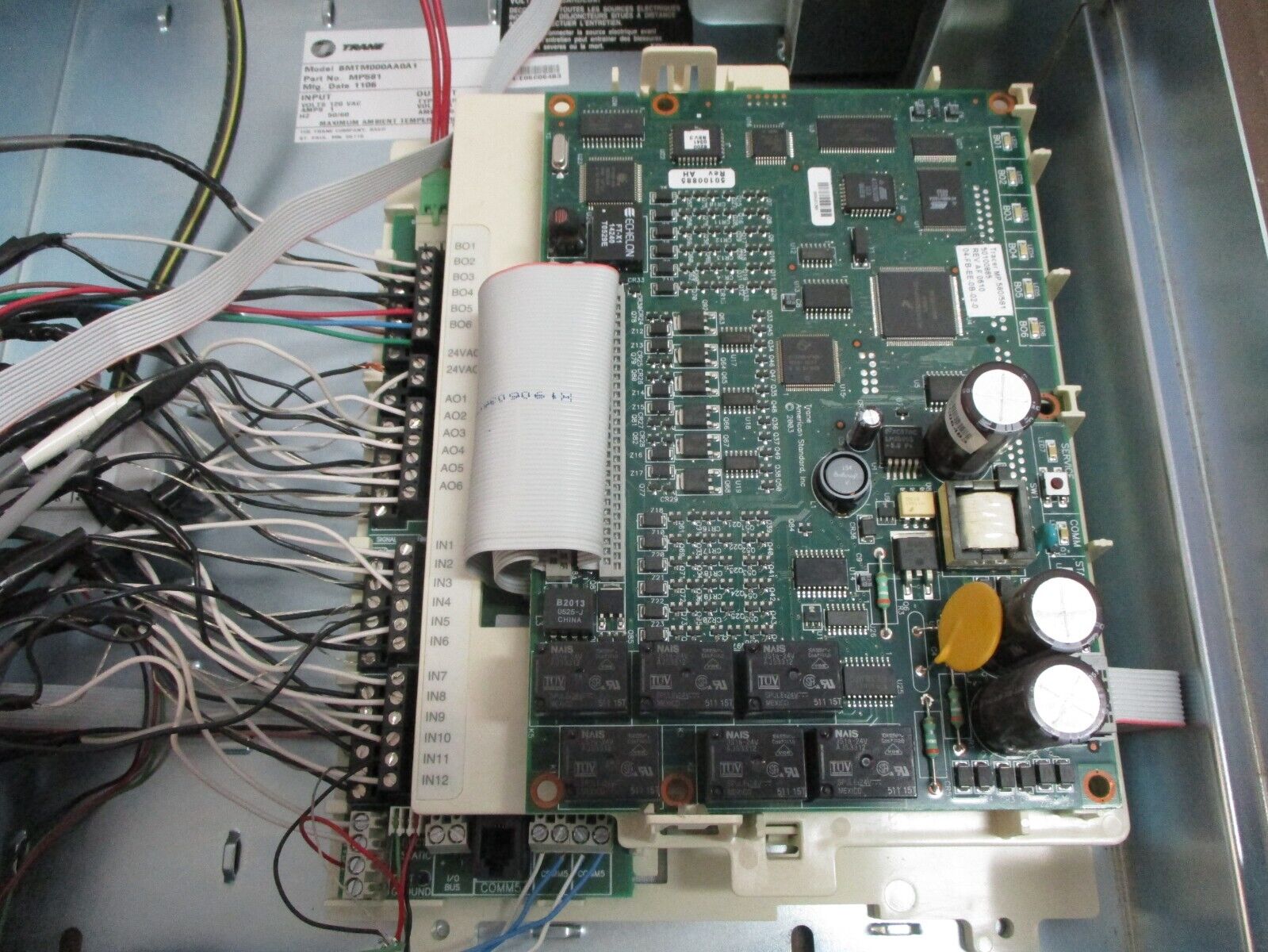 Trane Programming Tracer MP581 Controller BMTM000AA0A1 Used