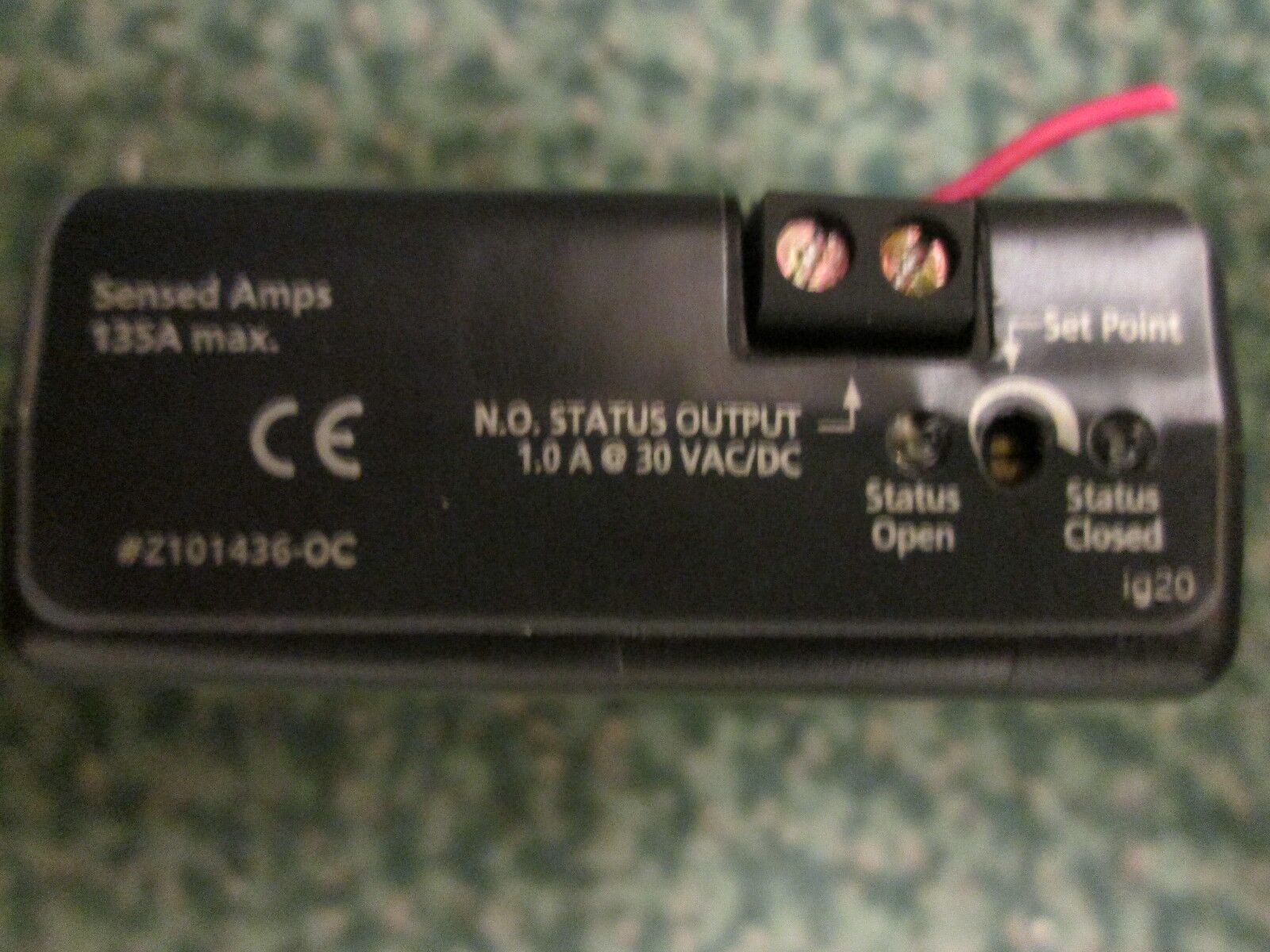 Hawkeye 908 Current Sensor w/ Base Z101436-OC 135A MAX Used