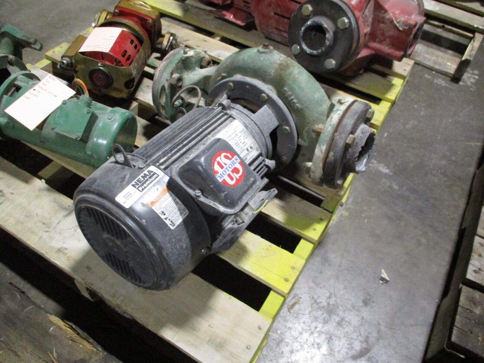 Taco Pump VI3007 3HP 1750RPM 6GPM 40Ft Head Used