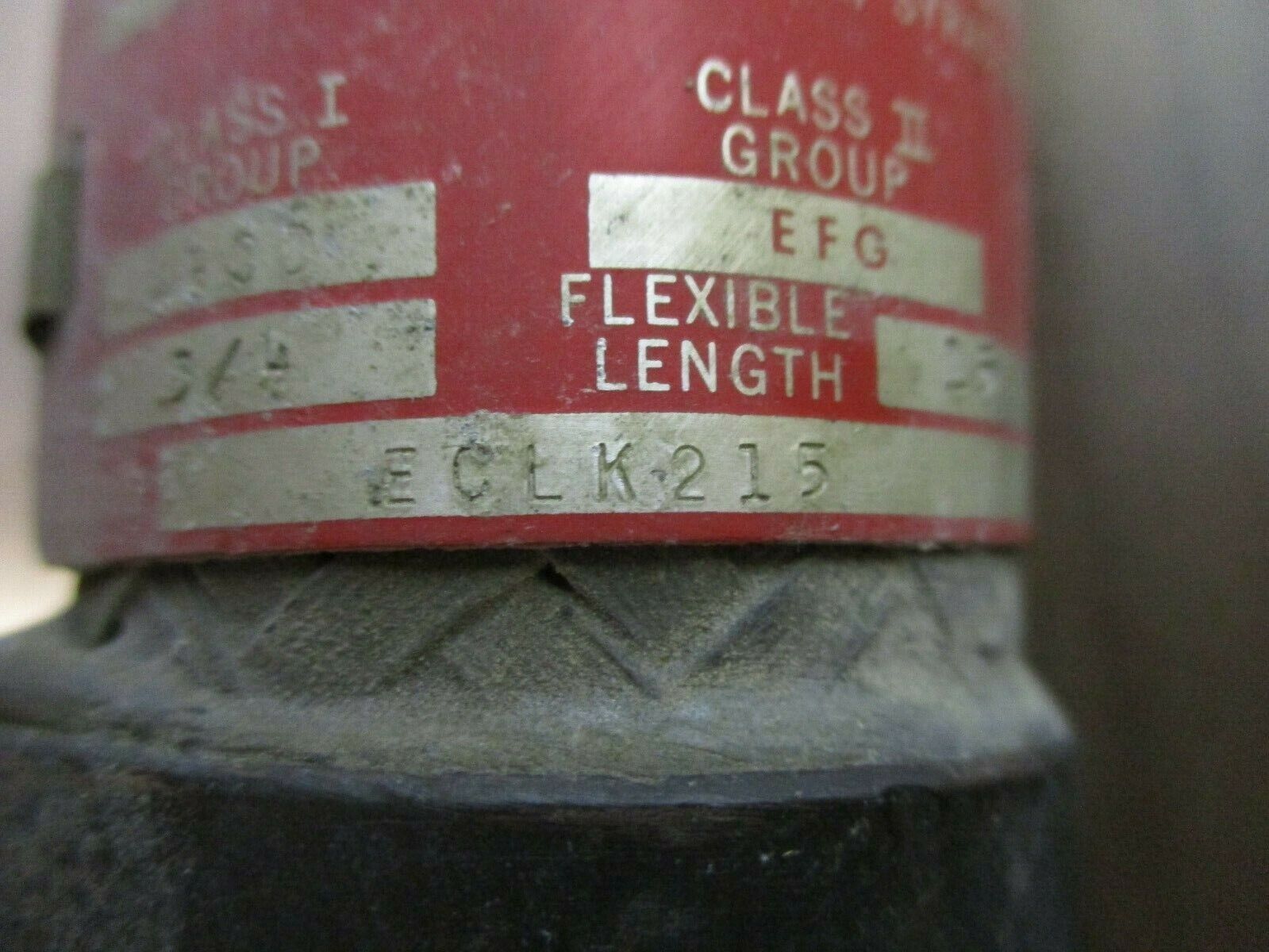 Crouse-Hinds Explosion Proof Flexible Conduit ECLK215 Size: 3/4" Used