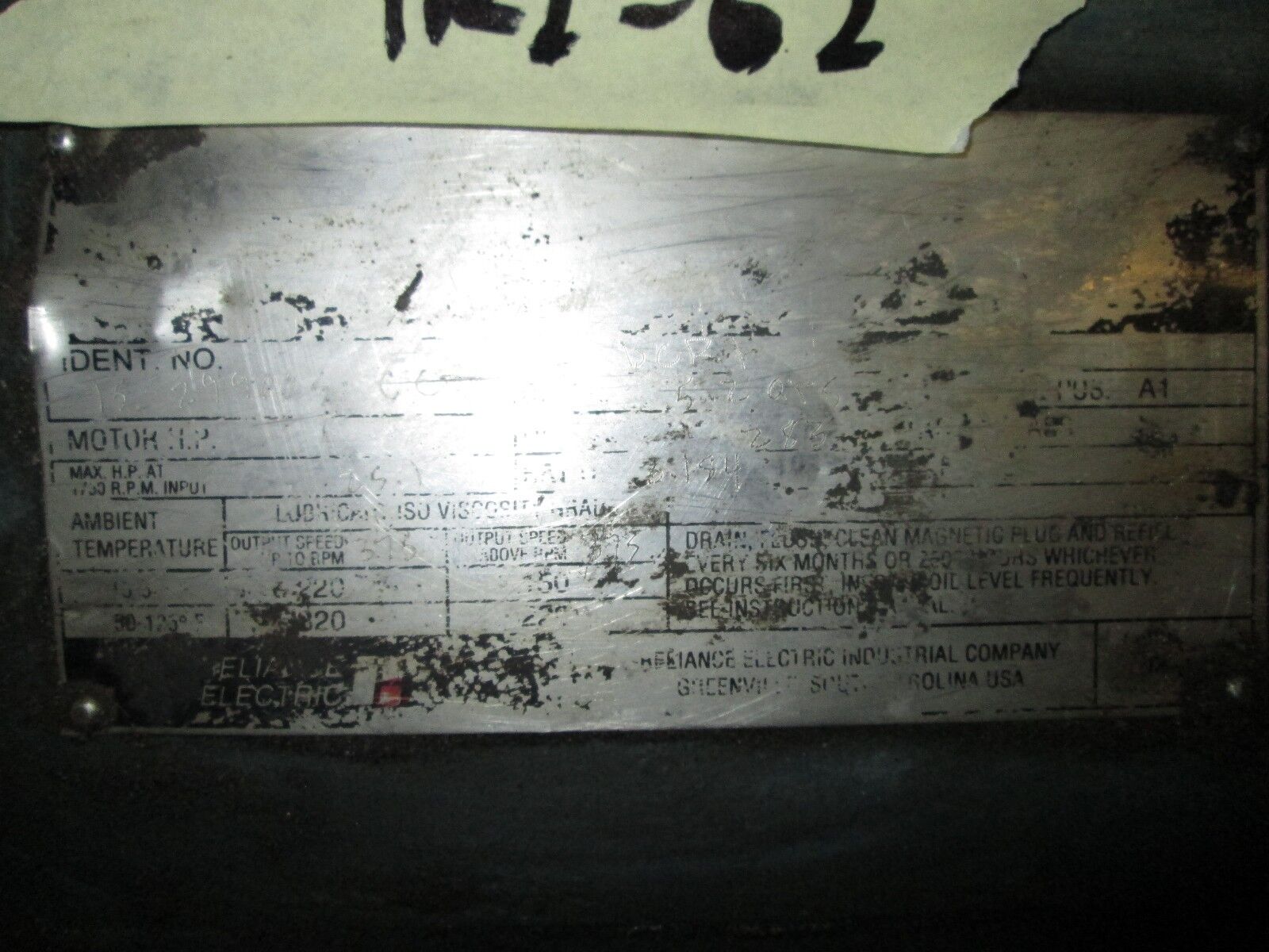 Dodge Maxum DCR 1 6.184 Ratio 25.1 HP 283 Output RPMs Used