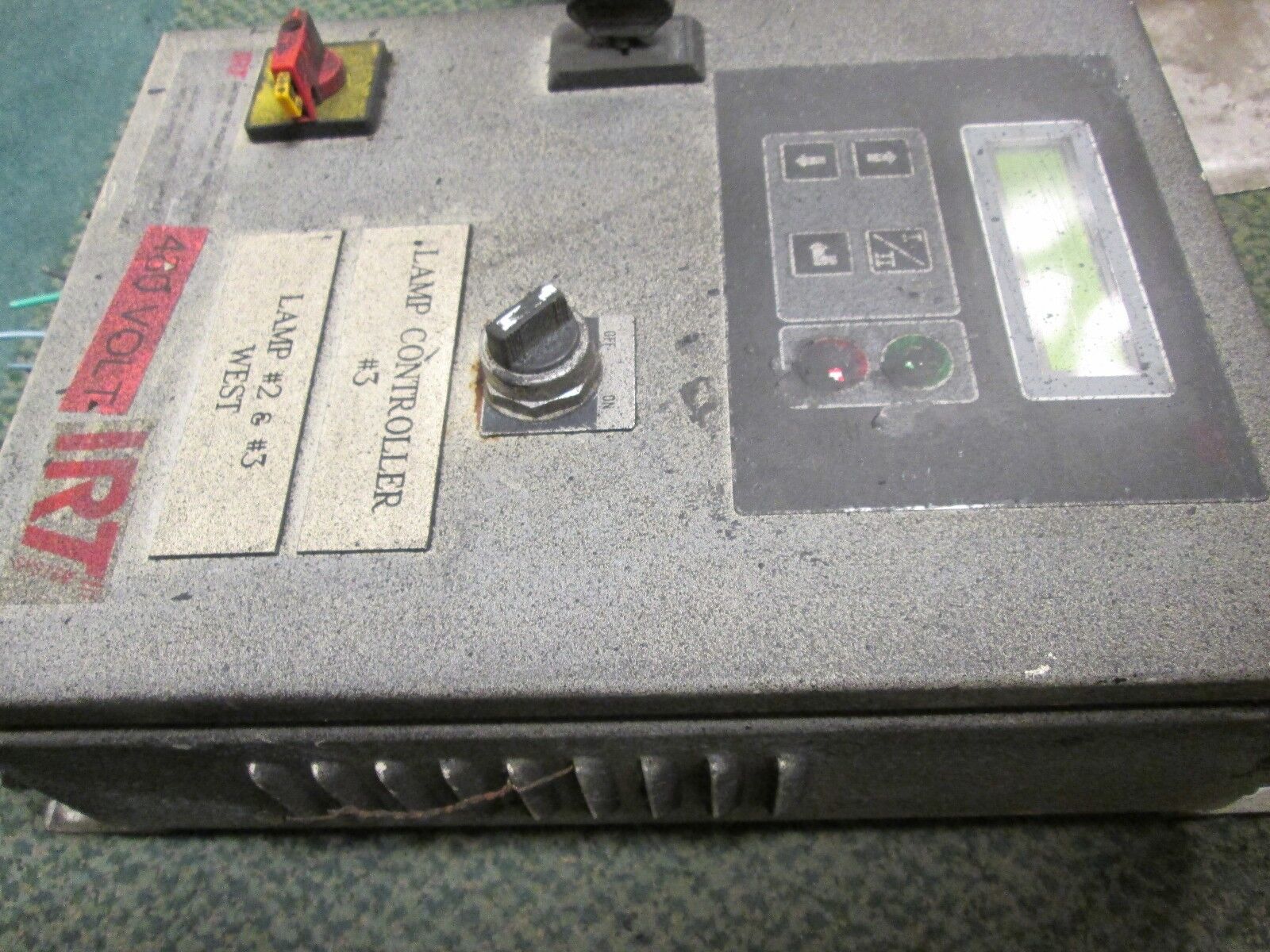 IRT 18S/460 Controller 126105 3/460V + 2/230V 25A 75 00 94 Control Board Used