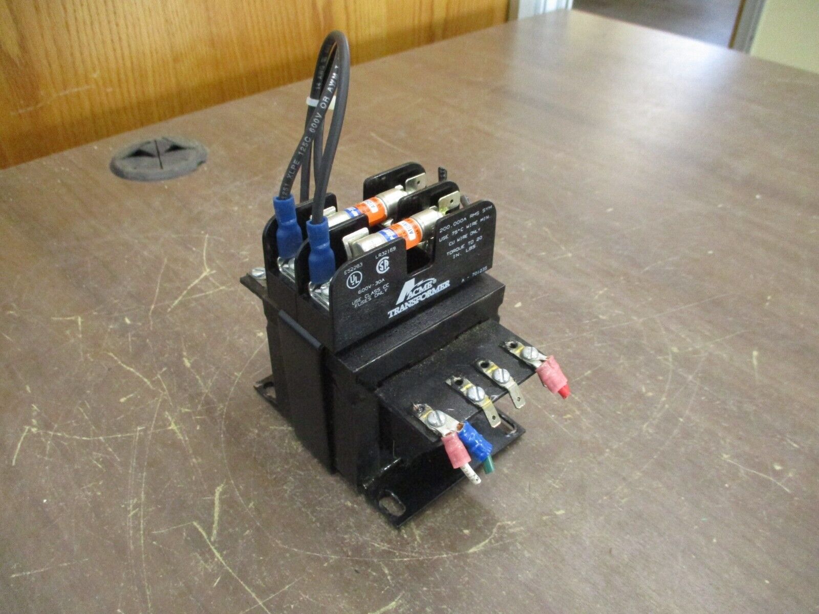 Acme Transformer Control Transformer TA-2-69301 100VA Pri: 208/230/460V 50/60Hz