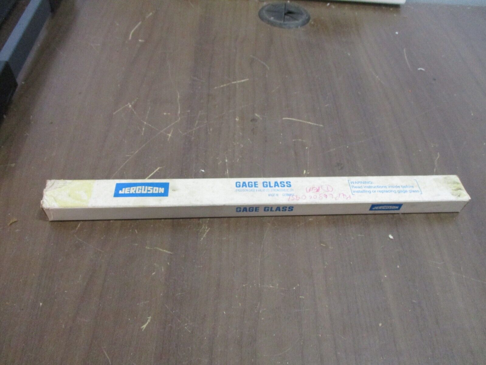 Jerguson Gage Glass Size 13 Transparent New Surplus