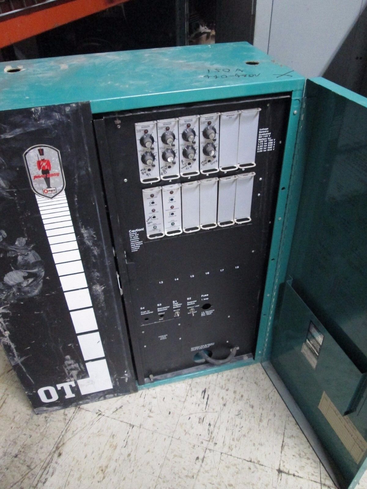Onan OT Switch OTUCD150-4X/1018C 150A 277/480V 3Ph 4W Used