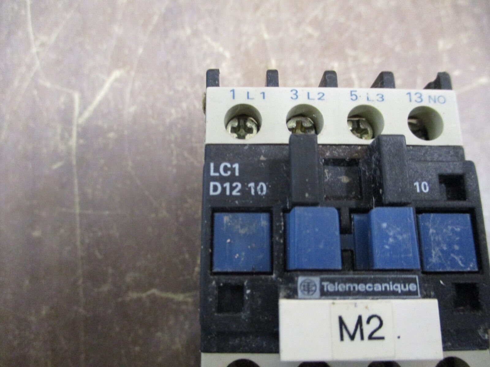 Telemeanique Starter LC1 D12 10 / LR2 D15 120V Coil Trip: 7-10A Used