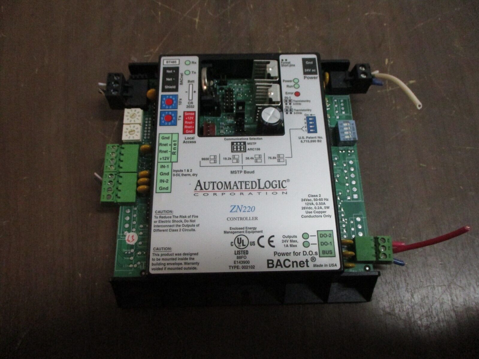Automated Logic Controller ZN220 Used
