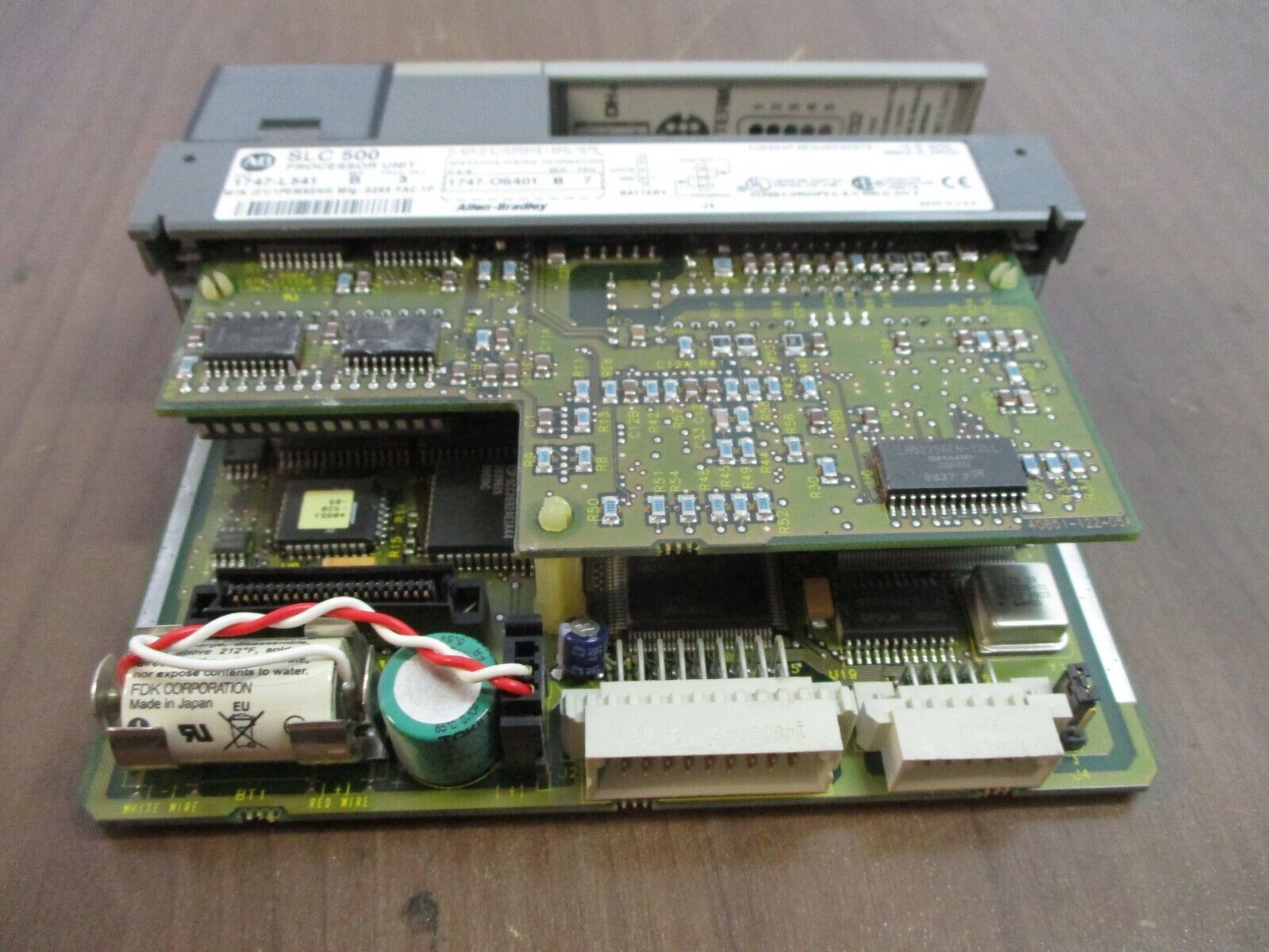Allen-Bradley SLC 550 Processor Unit 1747-L541 Ser. B Proc. Rev 3 Used