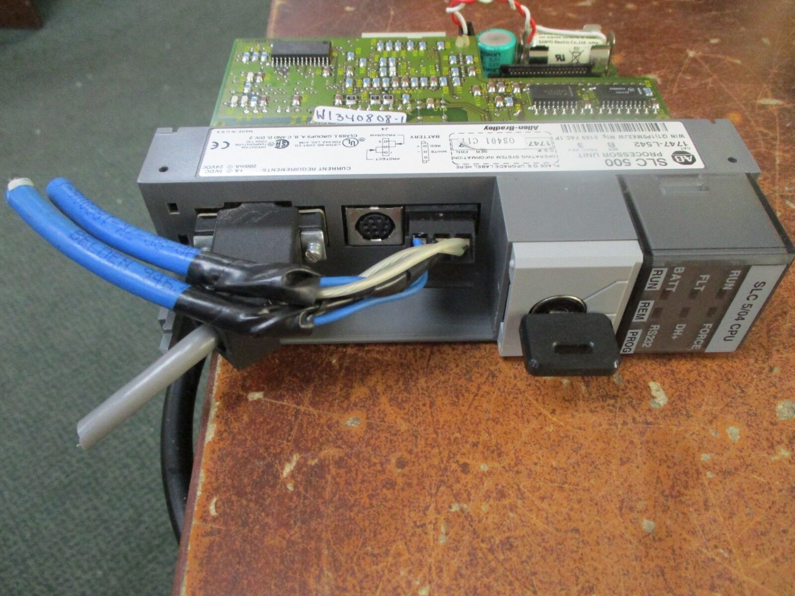 Allen-Bradley SLC 500 Processor Unit 1747-L542 Ser. B Proc. Rev.3 Used