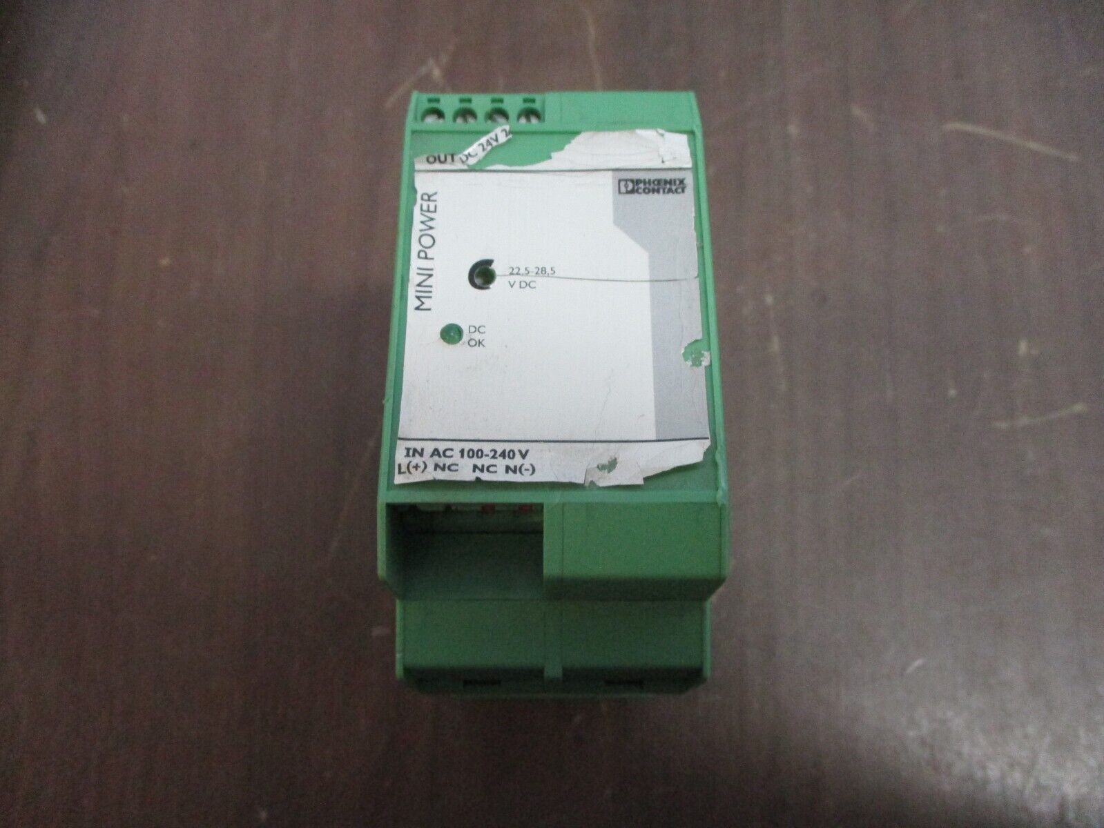 Phoenix Contact Mini Power Supply MINI-PS-100-240AC/24DC/2 Used