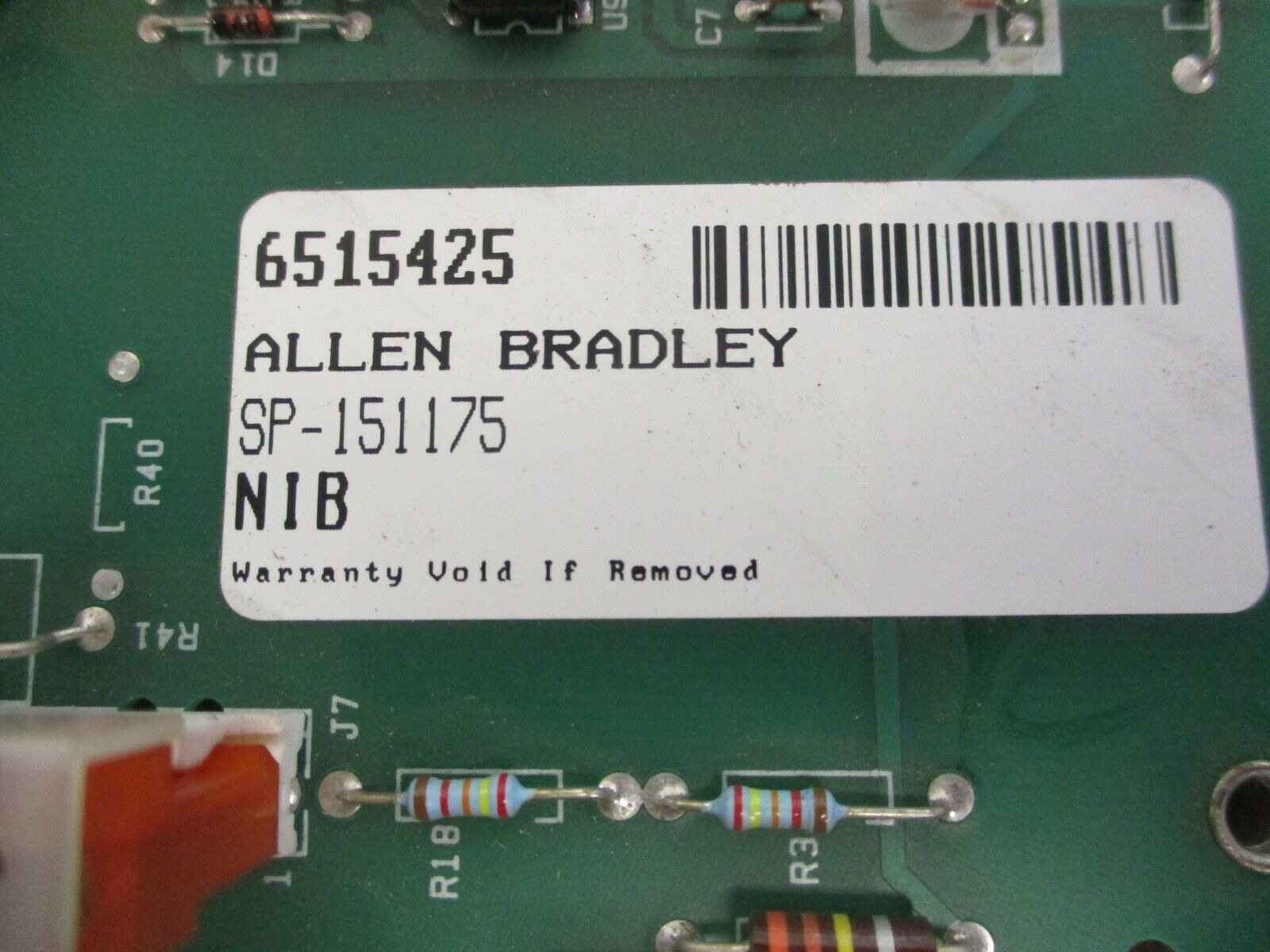 Allen-Bradley Power Supply Board 151126 Rev. 13 Used