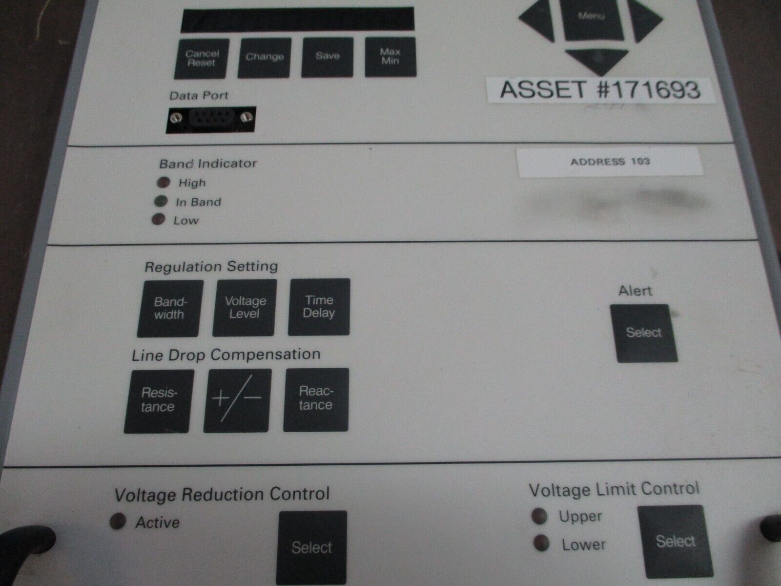 Siemens Accu/Stat MJ-X Voltage Regulator Control Panel S-62002 Used