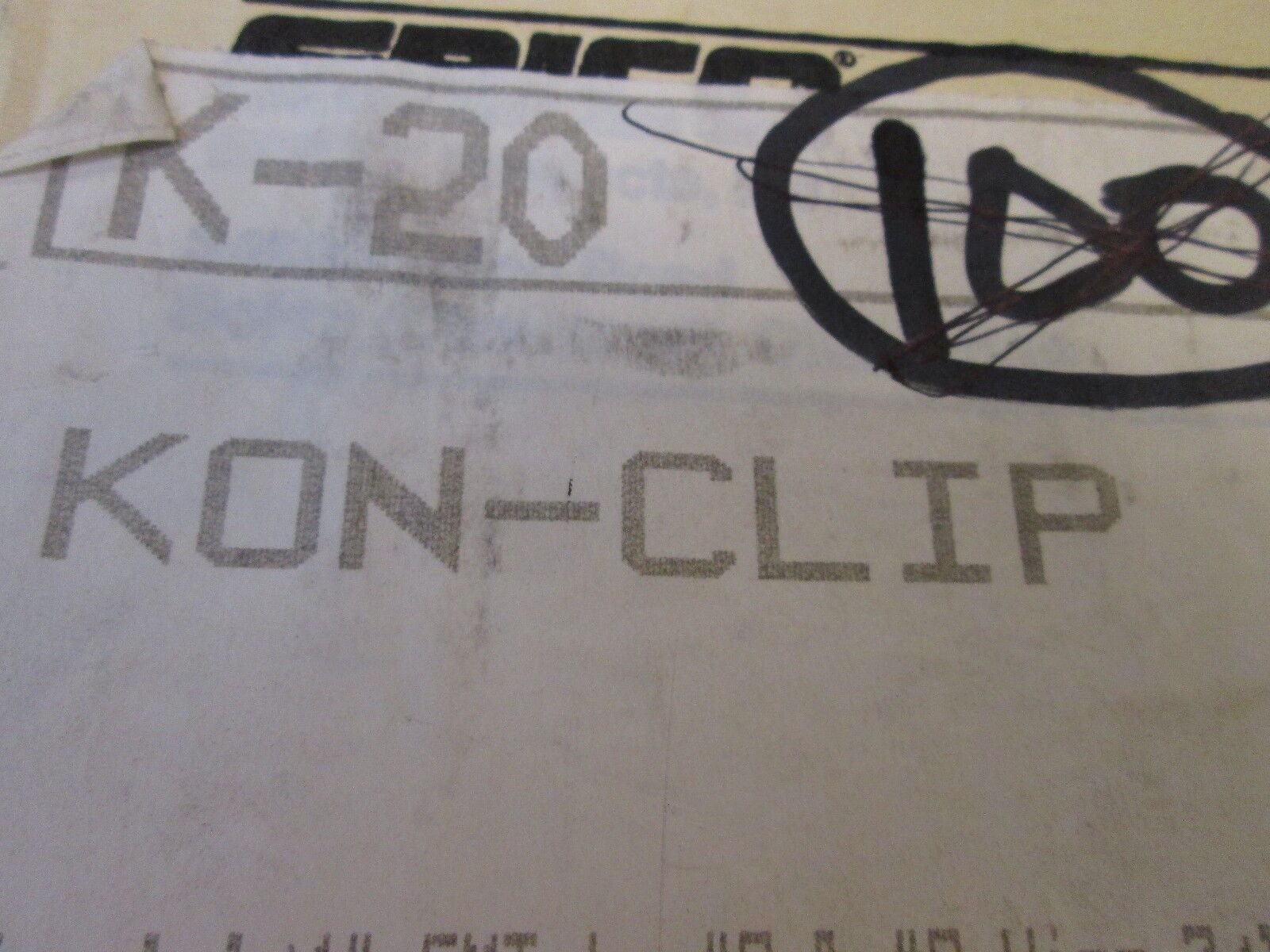 Caddy Kon-Clip K20 *Approx 150* New Surplus