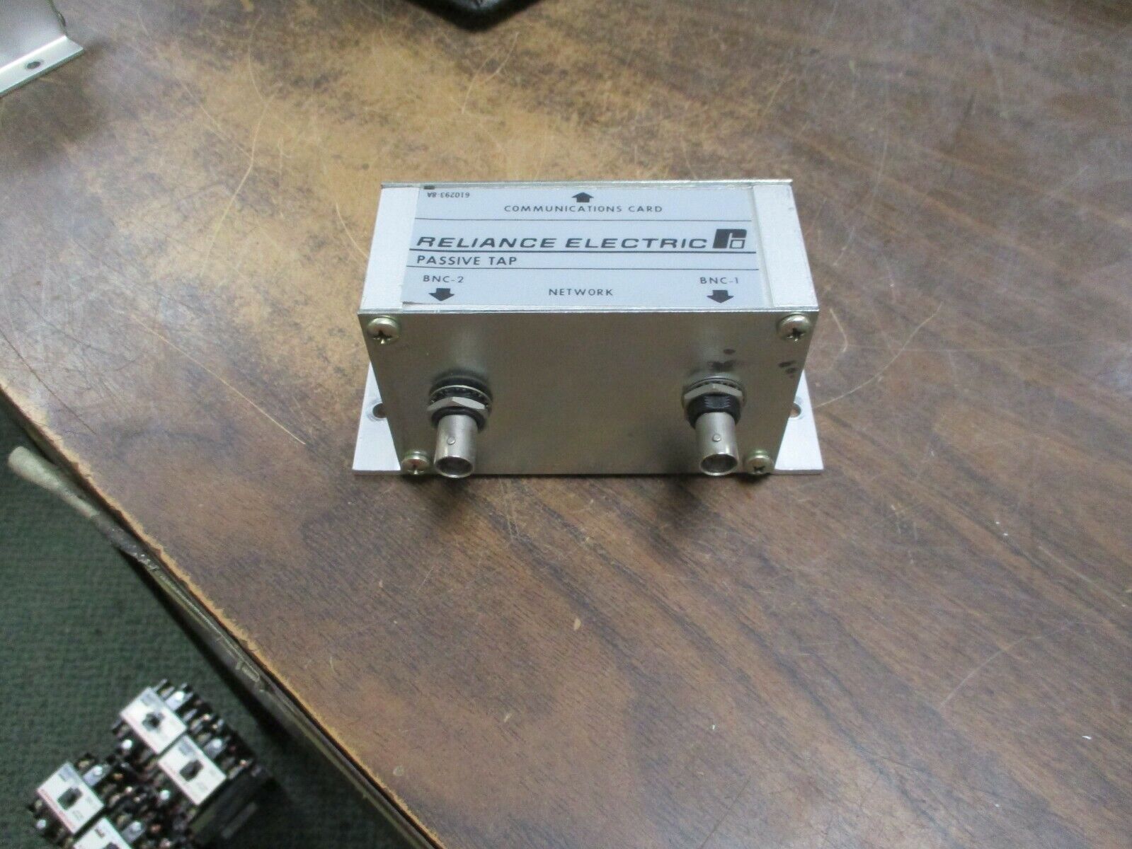 Reliance Electric Passive Tap for Coaxial Cable 610293-8A BNC-2 Port BNC-1 Port