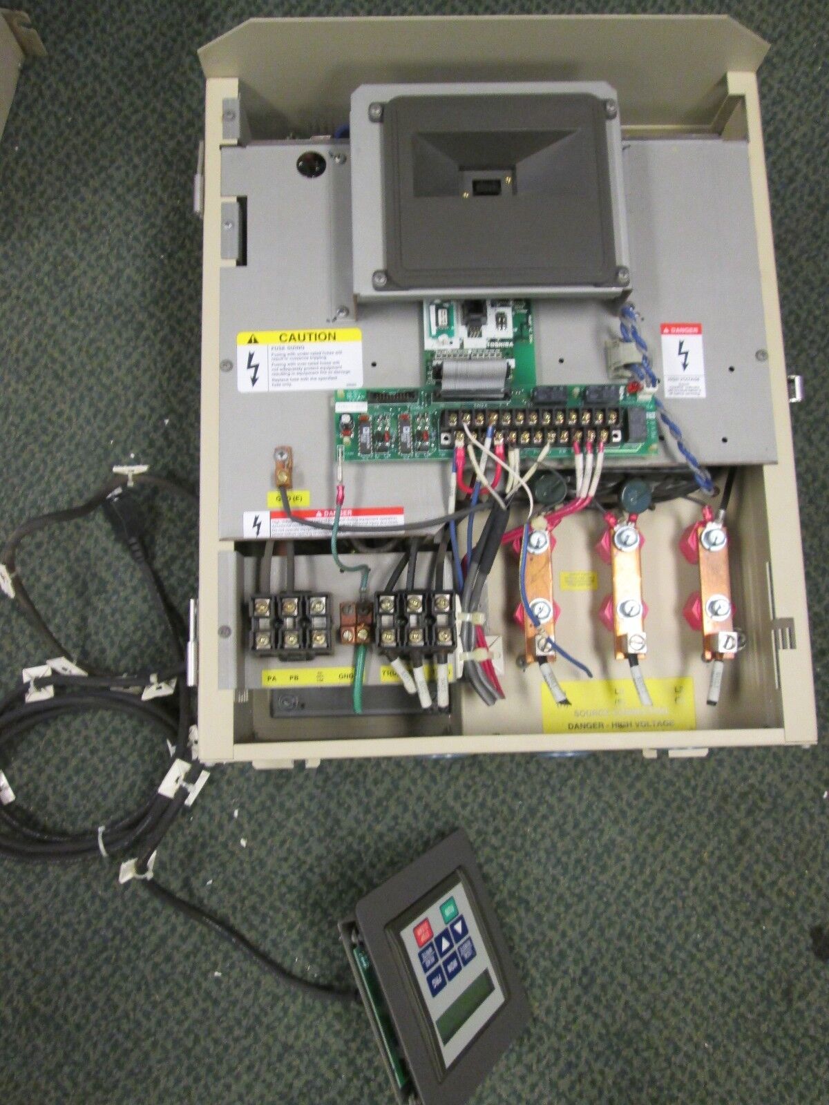 Toshiba H3 AC Drive VT130H3U4160 15HP Used - No Cover