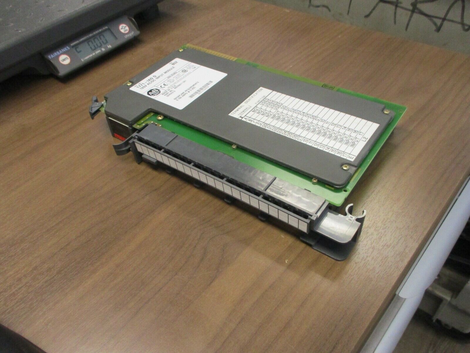 Allen-Bradley AC/DC Input Module 1771-IAD/D Rev. B02 120V Used