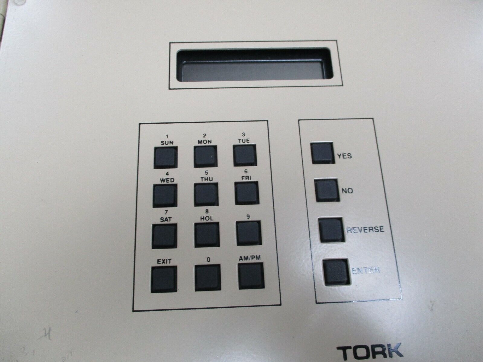 Tork K Series Digital Controller K600 120VAC 50/60Hz 36VA *No Lock* Used