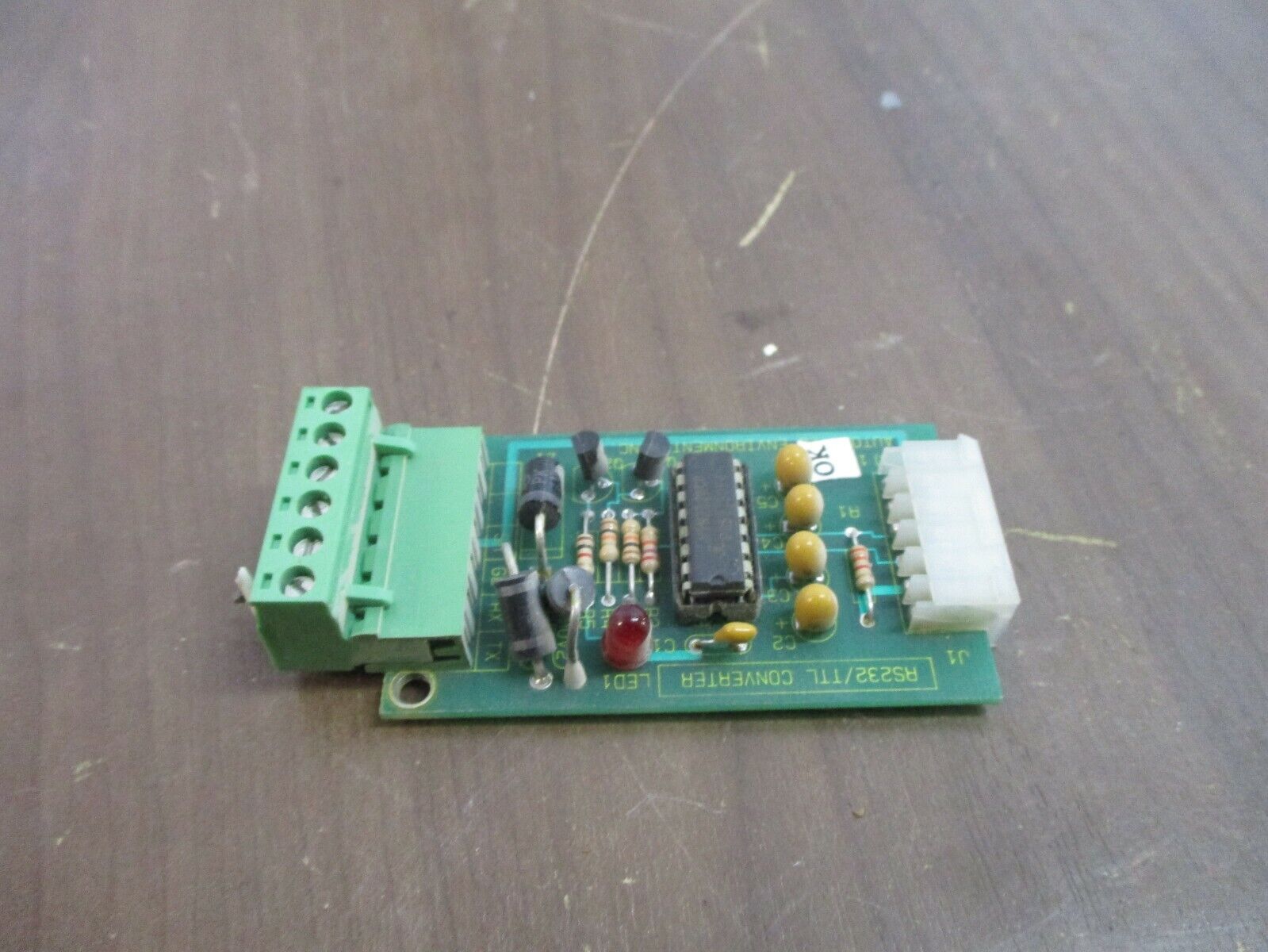 Automated Environments Inc. RS232/TTL Converter AEI0666PA.01C Rev. B Used