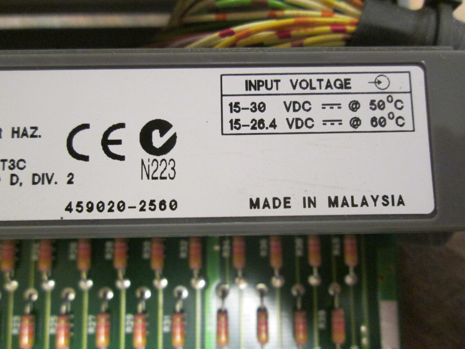 Allen-Bradley SLC 500 Input Module 1746-IB32 Ser D Used