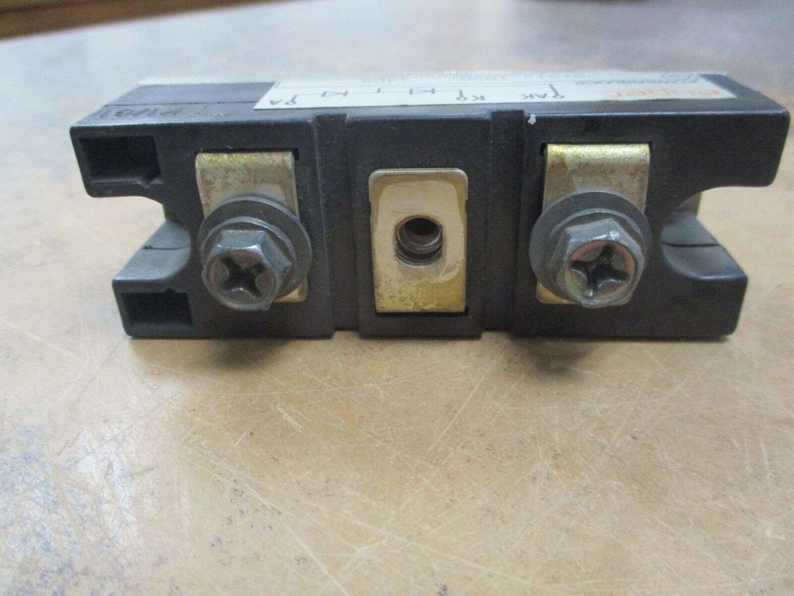 Eupec Powerblock 701819-109AY 14D5 *Missing (1) Terminal Screw* Used