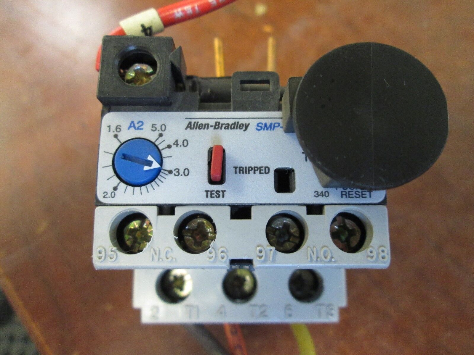 Allen-Bradley Solid State Overload 193-A1E1 Range: 1.6-5.0A Used