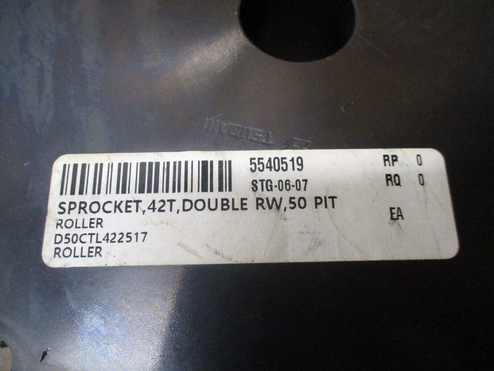Misc. Brand Double Row Sprocket D50CTL422517 42-Tooth Used