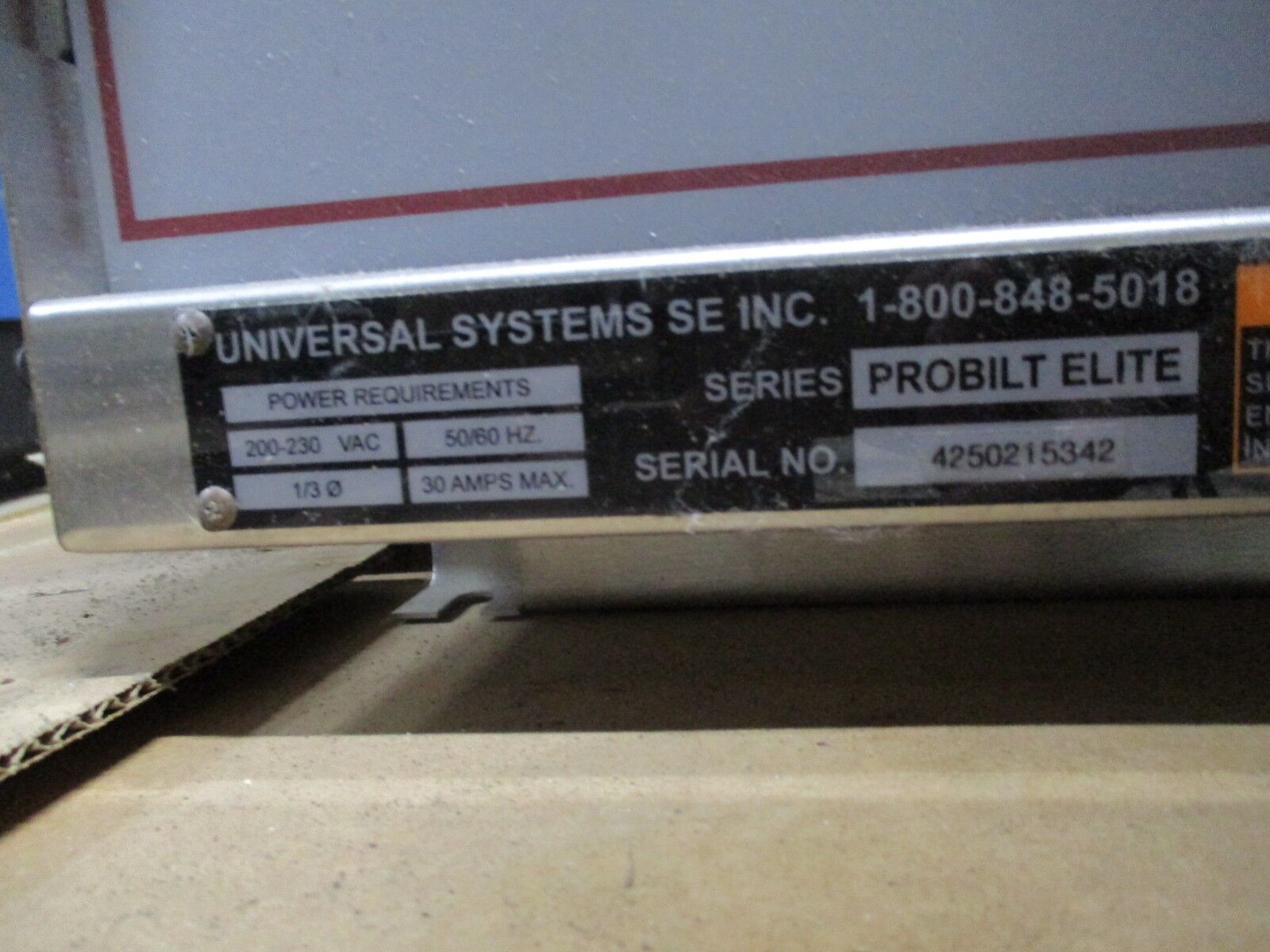 Universal Systems SE Probilt Elite Hot Melt Adhesive Applicator 200-230V 50/60Hz