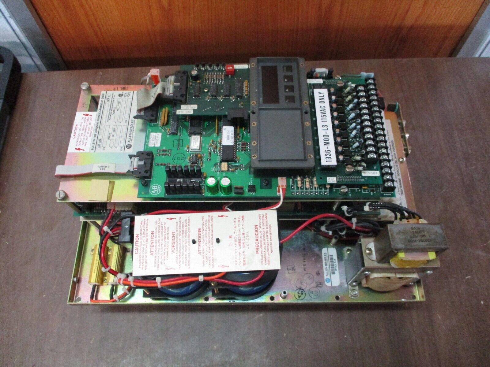 Allen-Bradley 1336 AC Drive 1336-B010-EOD-L3-S1 10HP *Open Chassis* Used