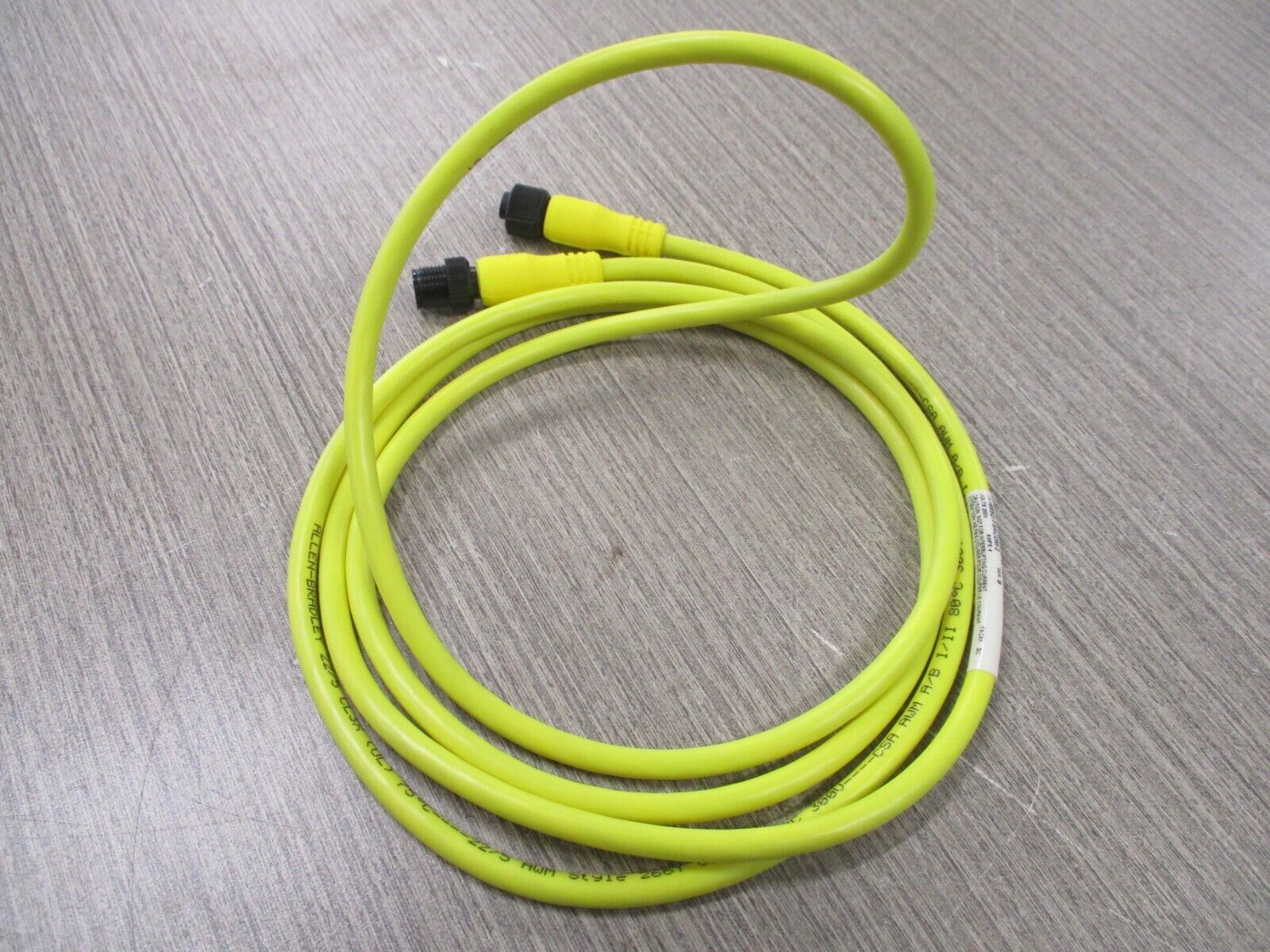 Allen-Bradley QD Cordset 889D-F5ACDM-2 Ser. B 5 pin 2 Meter DC Micro New Surplus