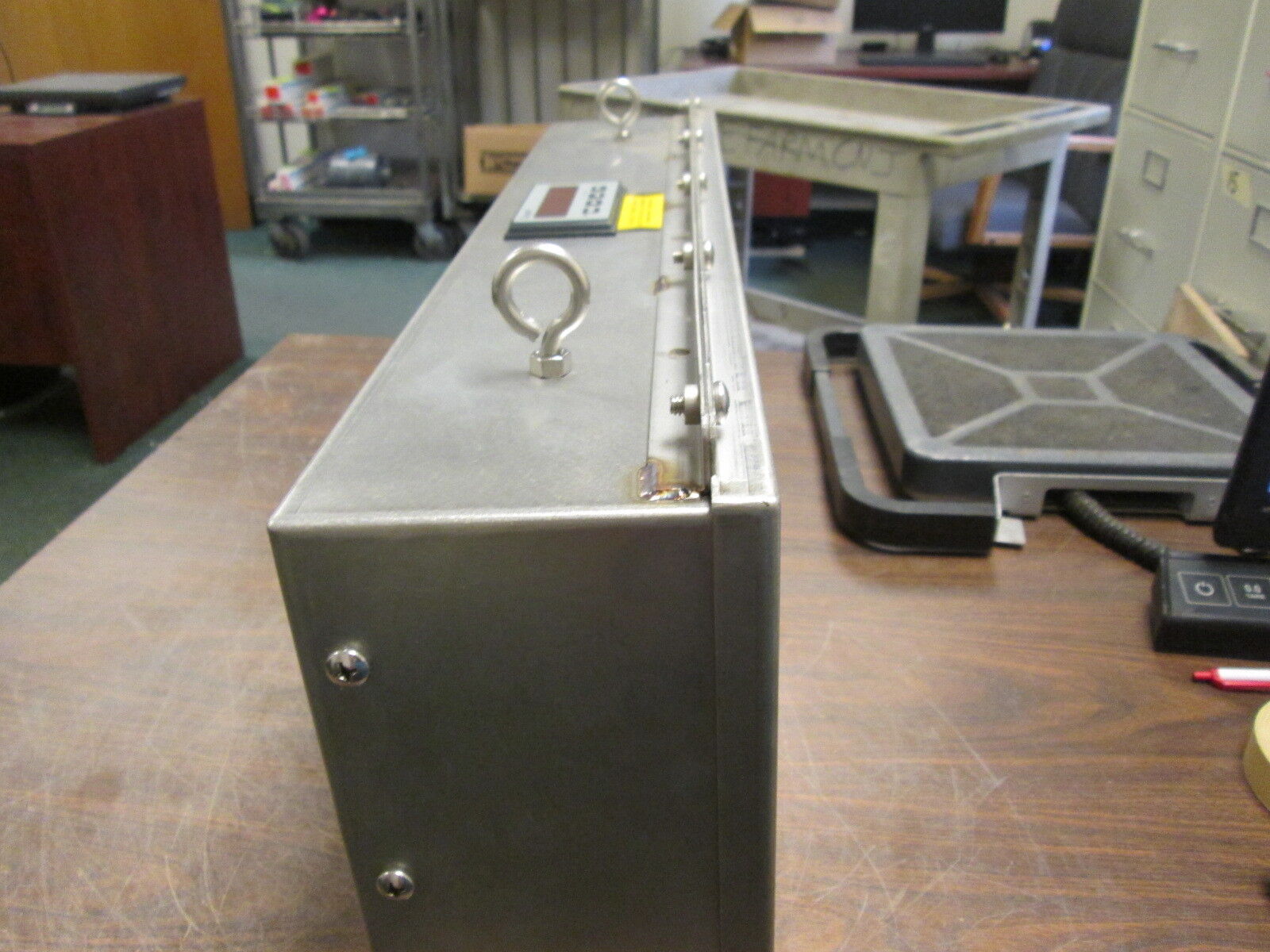 American LED-Gible Stainless Steel LED Counter SO-11063-001 4-Digit Used