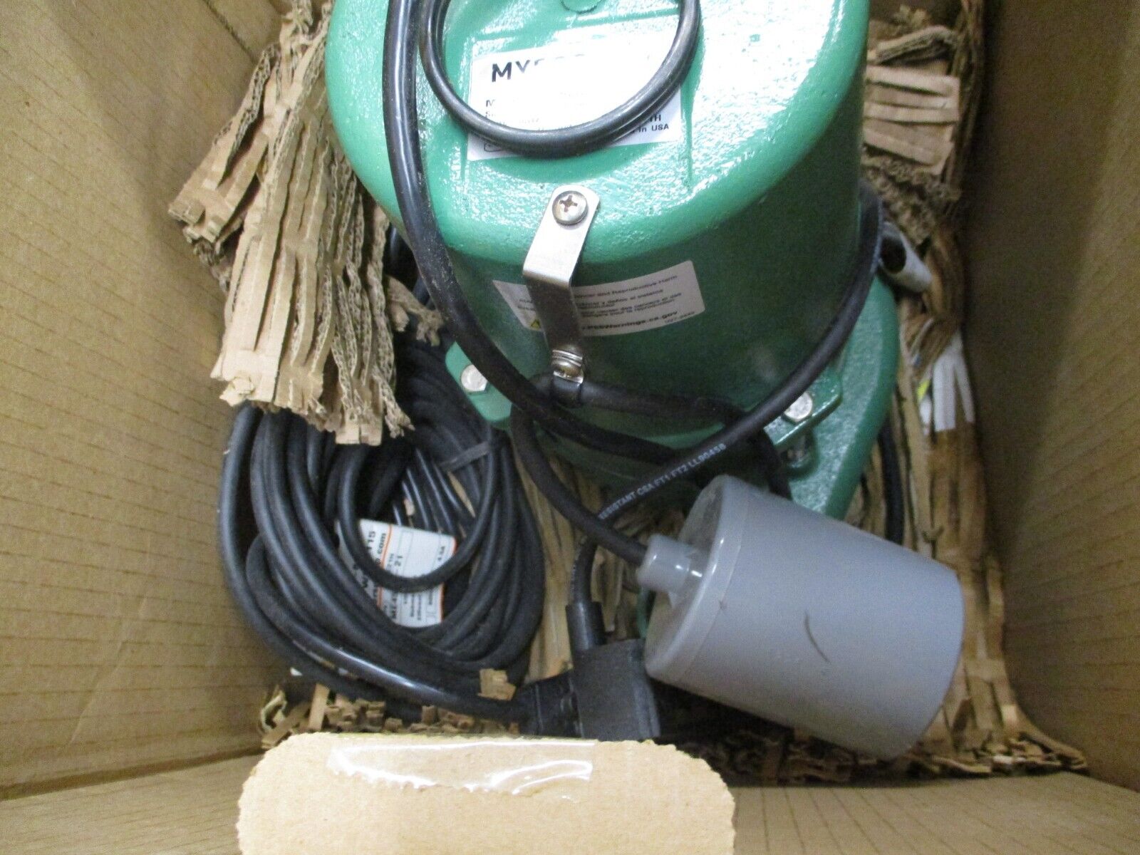 Pentair Myers Submersible Effluent Pump ME45AC-21 1/2" 230V 87GPM 44Ft Head