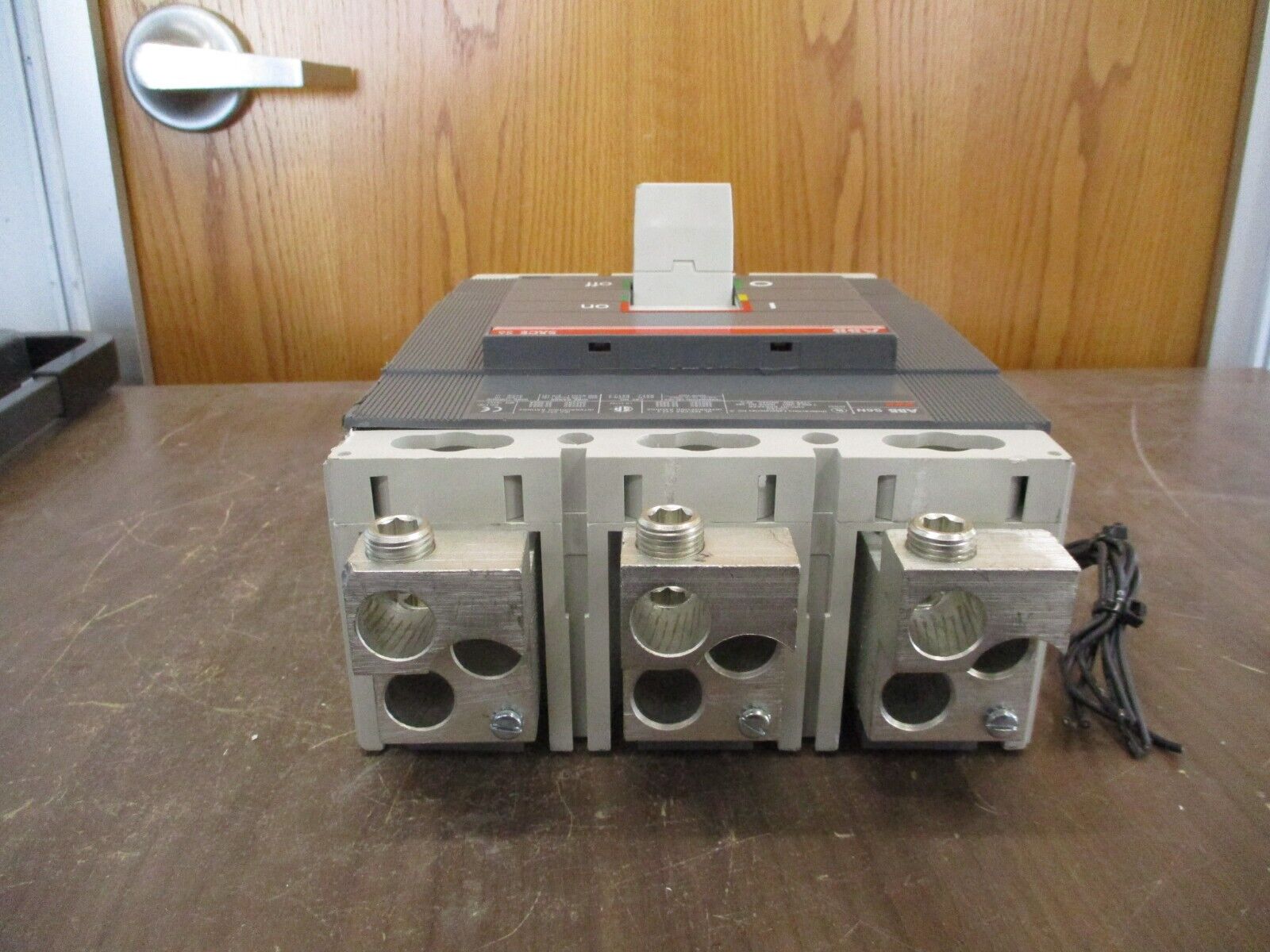 ABB SACE S6 Circuit Breaker S6N PR211 600A 600V *No Terminal Covers* Used