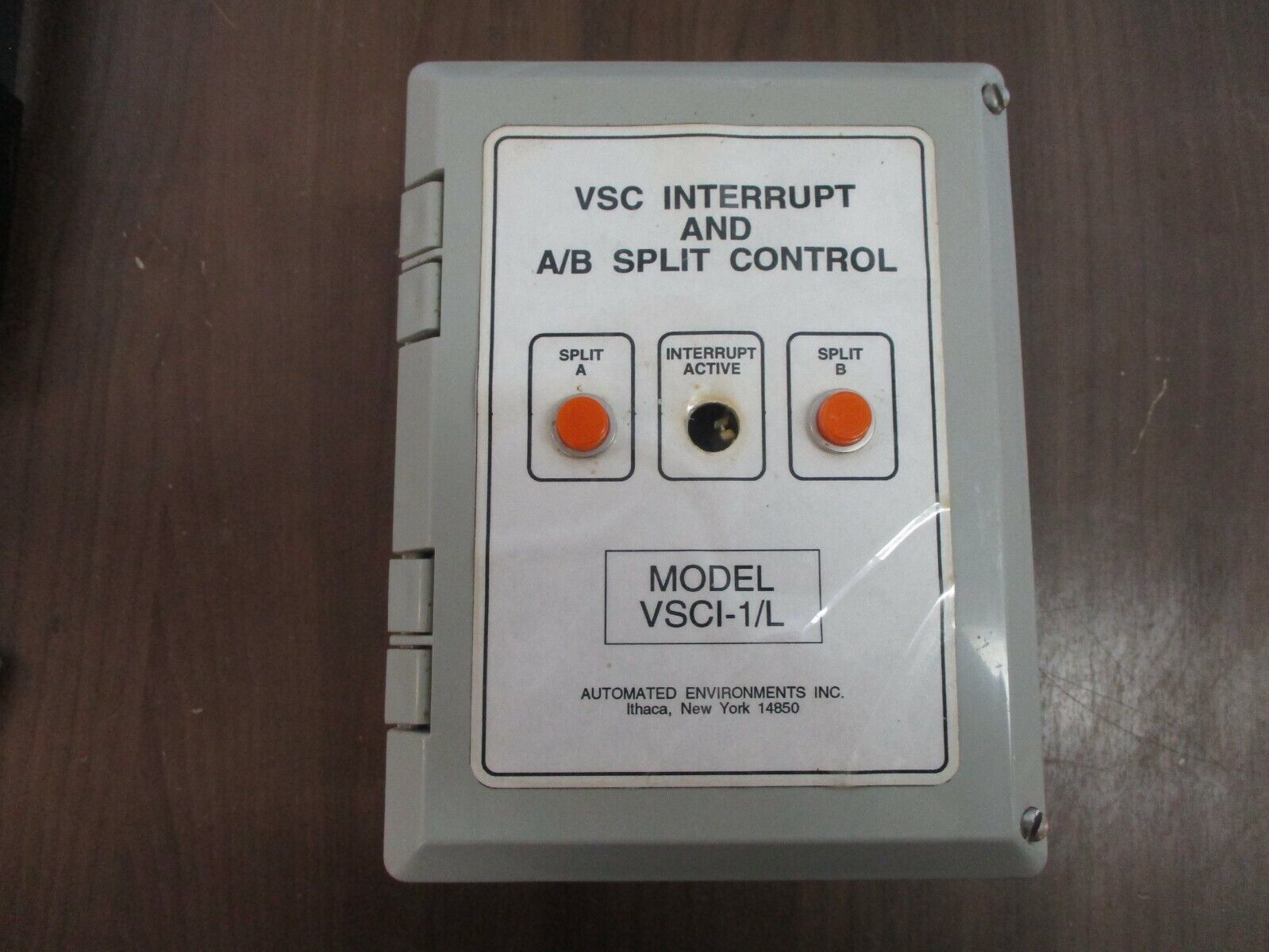 Automated Environments, Inc. VSC Interrupt & A/B Split Control VSCI-1/L Used