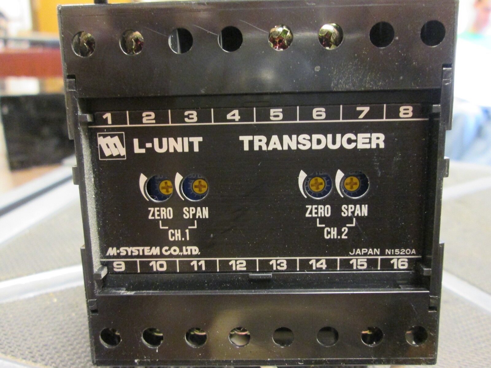 M-System  CT Transducer  L2CE-54-R  0-5A  0-10V  24VDC