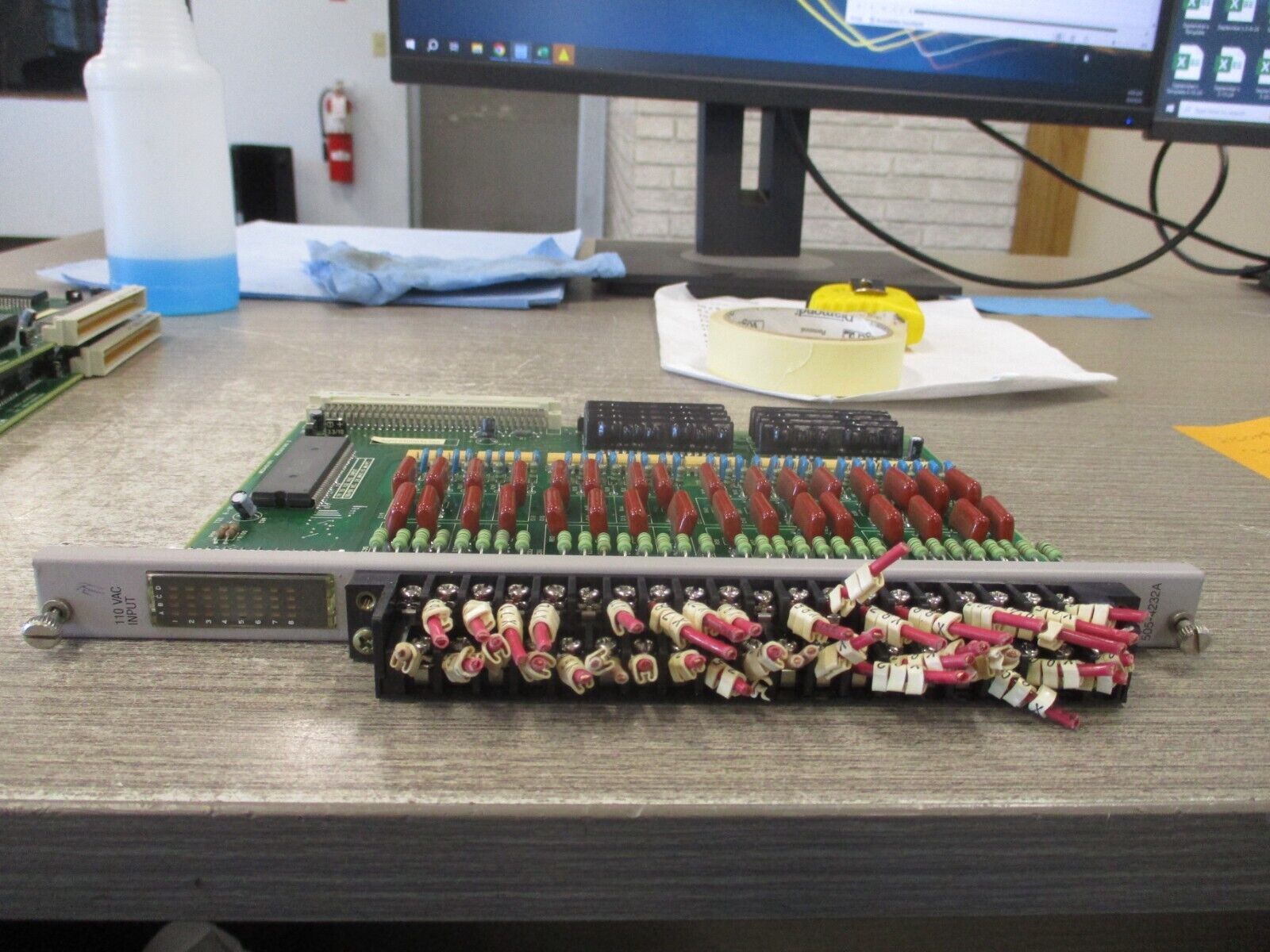 Siemens Input Module 505-4232A 110VAC Input Used